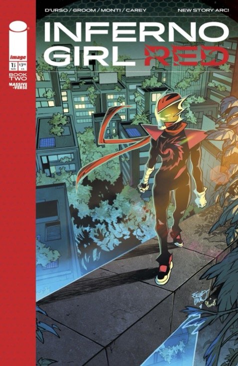 Inferno Girl Red Book Two #1 // Review