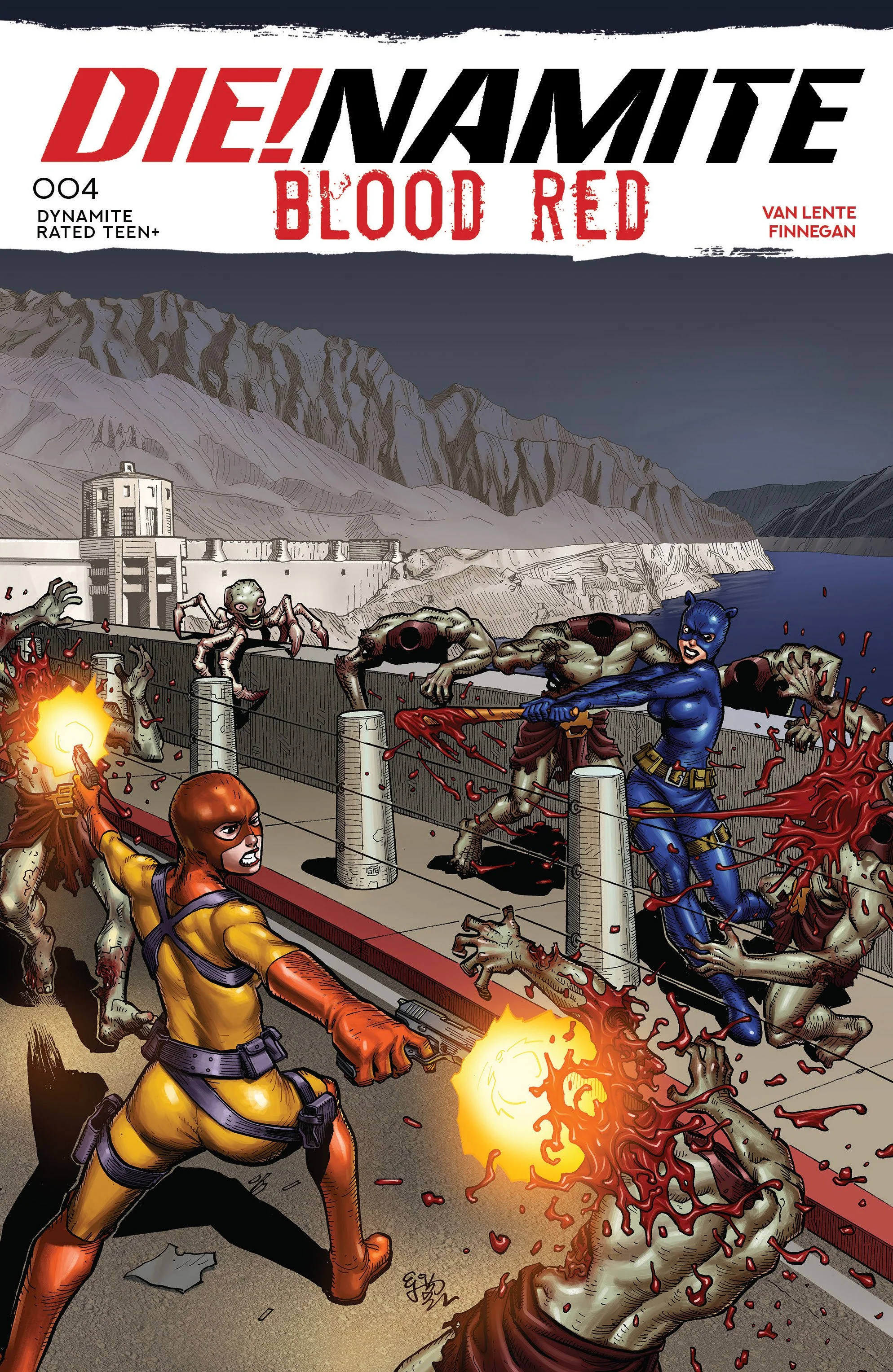 Die!Namite: Blood Red #4 // Review