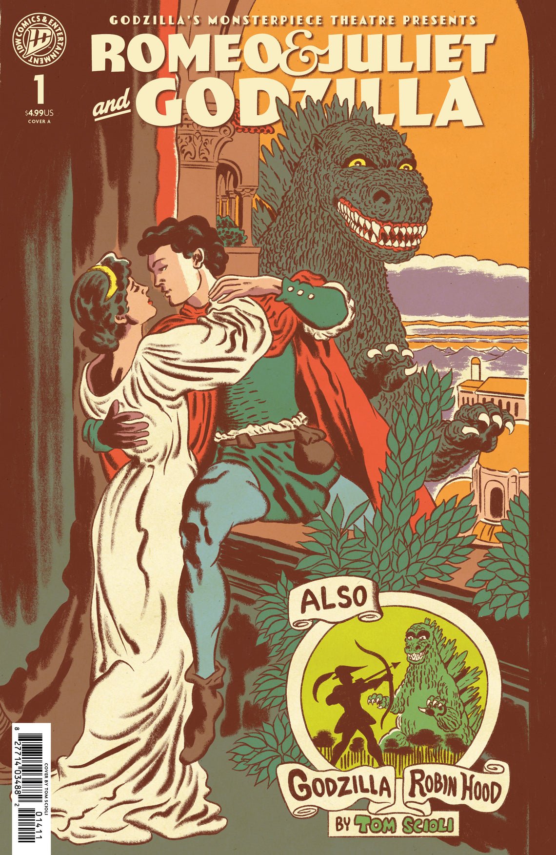 Romeo &amp; Juliet and Godzilla #1 // Review
