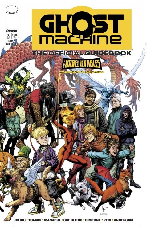 Ghost Machine: The Official Guidebook #3 // Review