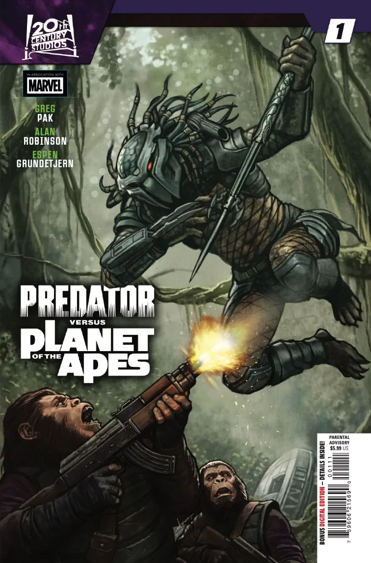 Predator vs. the Planet of the Apes #1 // Review