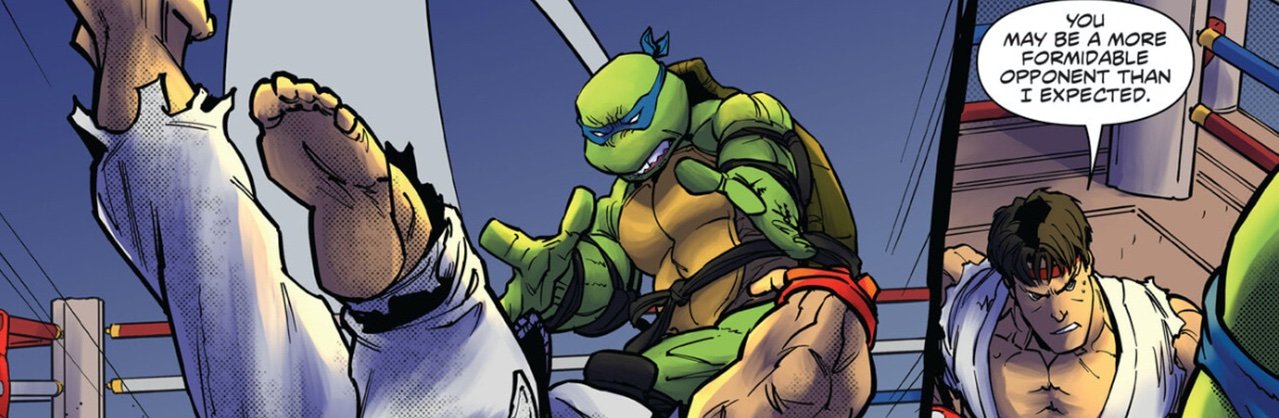 Teenage Mutant Ninja Turtles vs. Street Fighter #4 Reviews