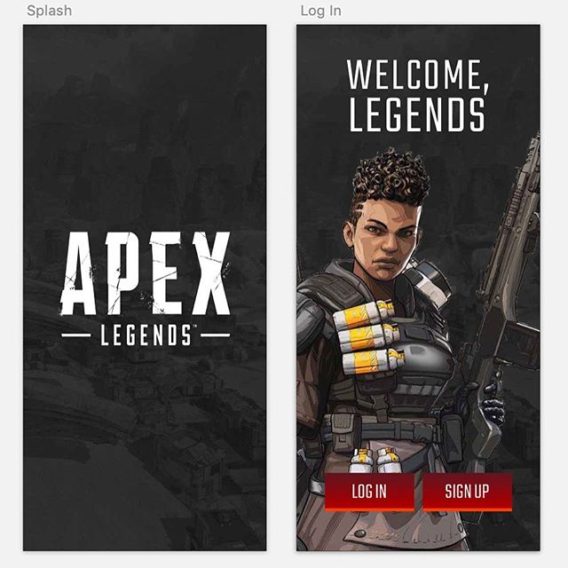 I do actually make things for fun now and again! #apexlegends #uidesign #productdesign #sketchapp