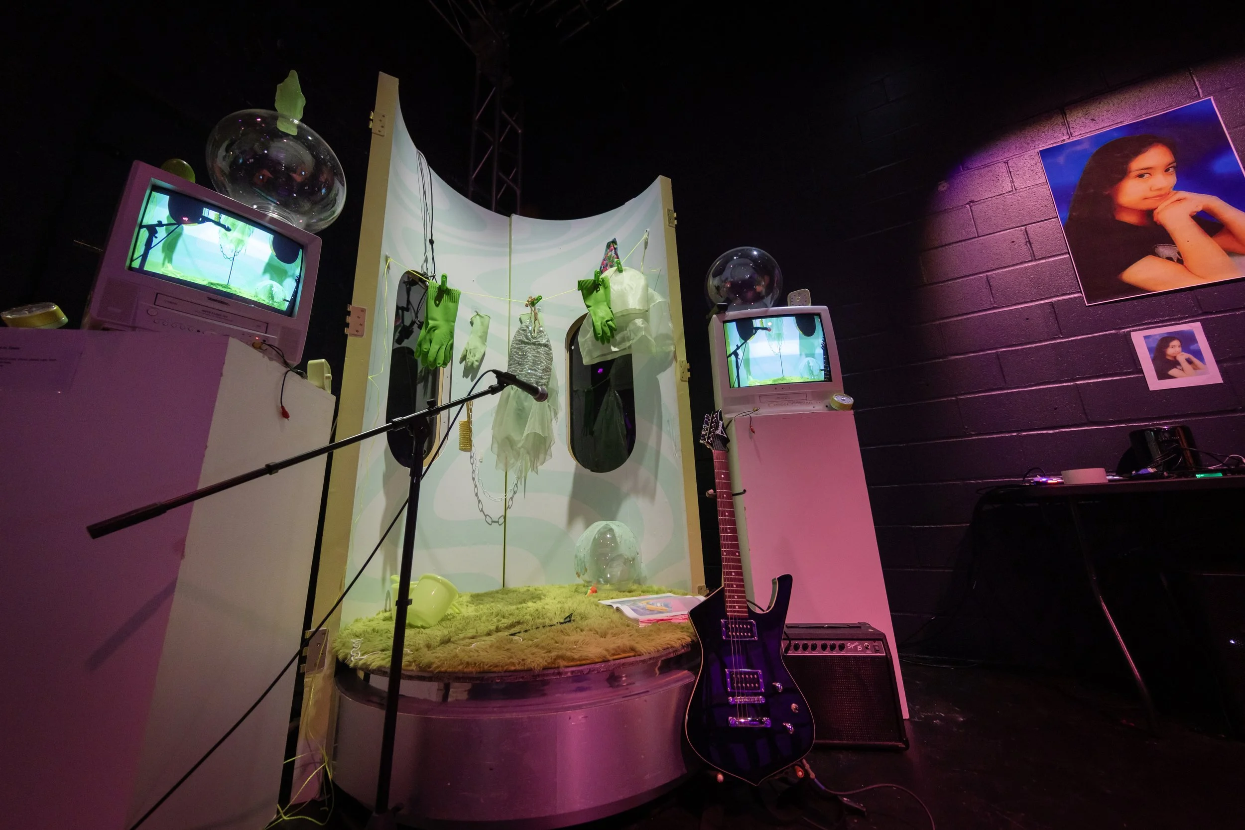   I AM THE BEST SLUT IN TOWN   Multimedia Installation + Performance  Theater MITU  Hybrid Arts Lab In-Process Showing  November 21-22, 2026    Photos by Justin Chauncey 