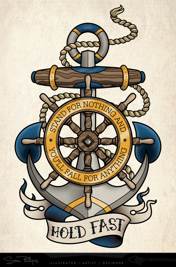 Ship wheel tattoo by lindsay april  Tattoogridnet
