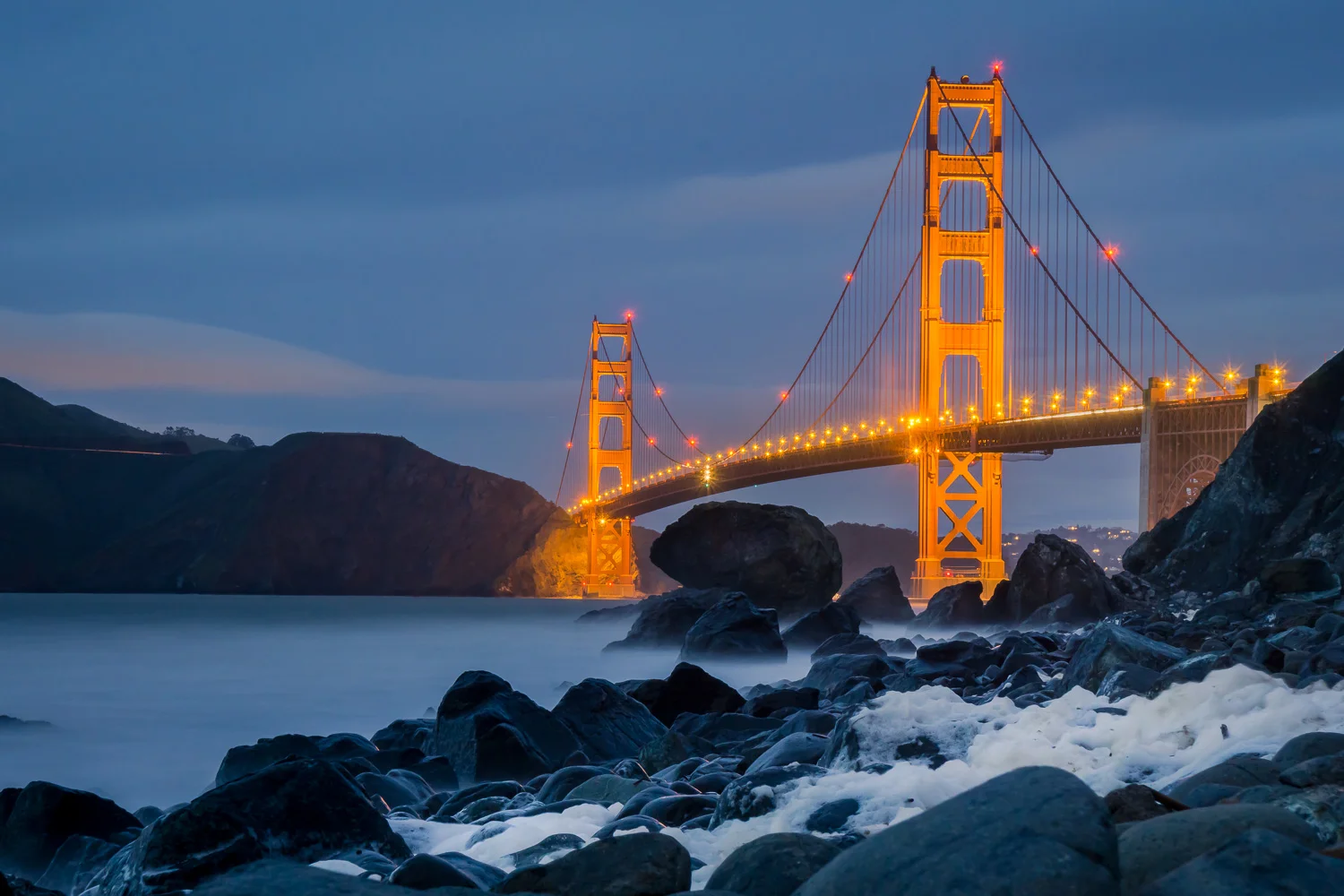 Night Glow - San Francisco