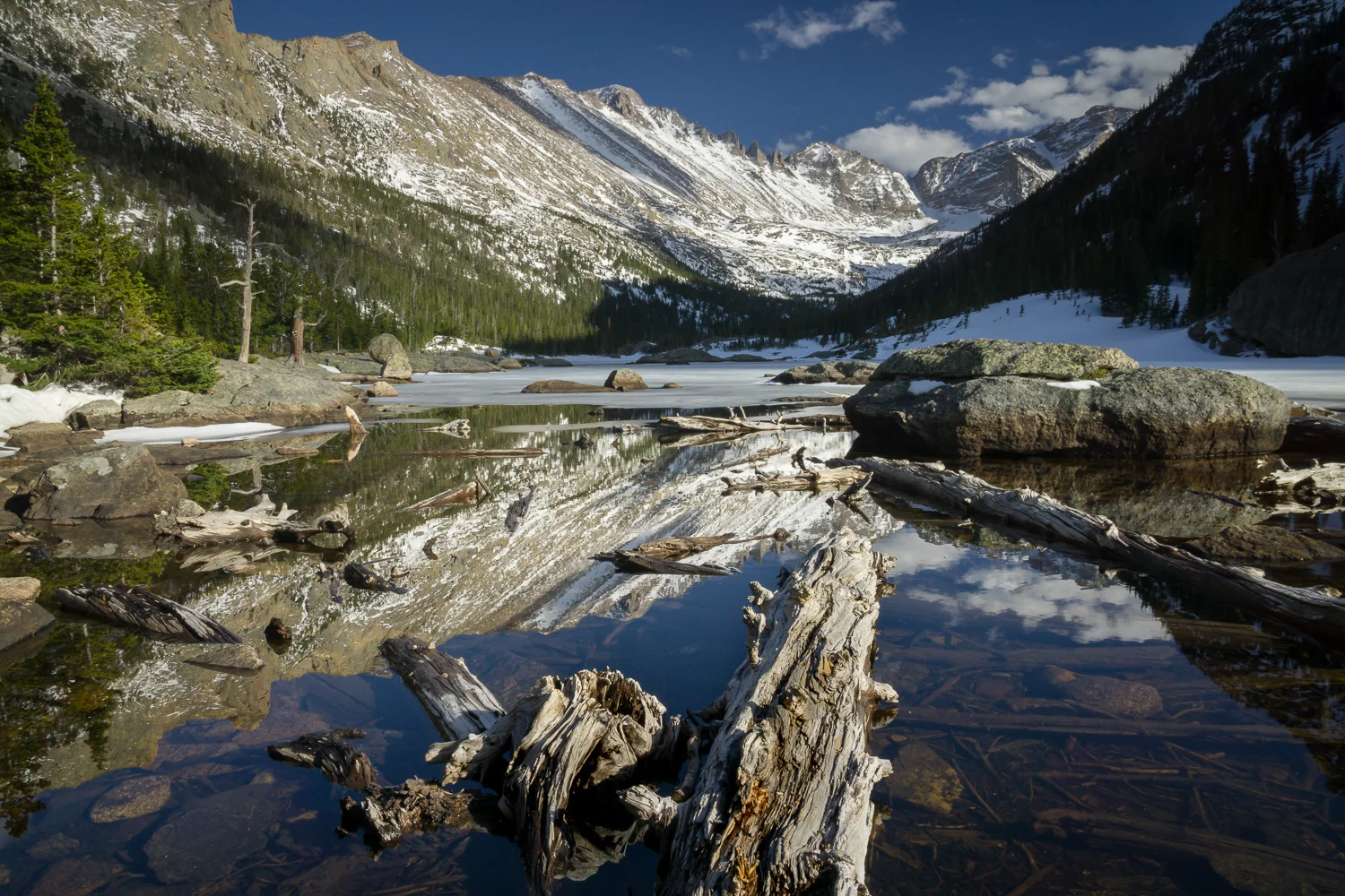 Mills Lake - Rocky Mountain National Park