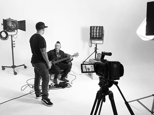 || Behind The Scenes 🎬||
Going over a few ideas with @derekfrankbass. ******
@rebelstudios 
@sonstudios 
@lettylopezmakeup &bull;
&bull;
&bull;
&bull;
&bull;
&bull;
&bull;
#music #film #video #production #create #behindthescenes #onlocation #studio 