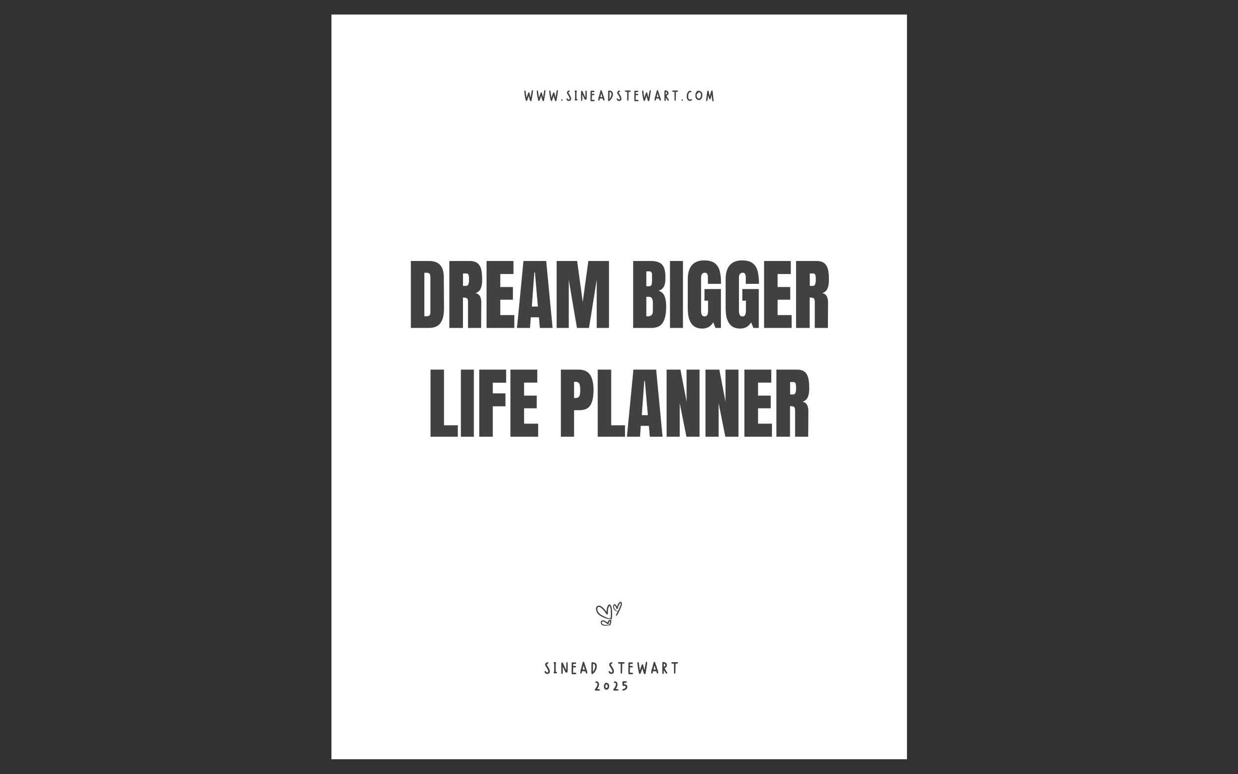 DREAM BIGGER Free Journaling Download