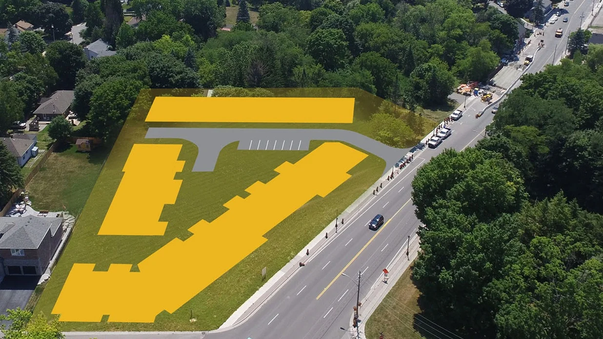 Prince George Landing Aerial Render