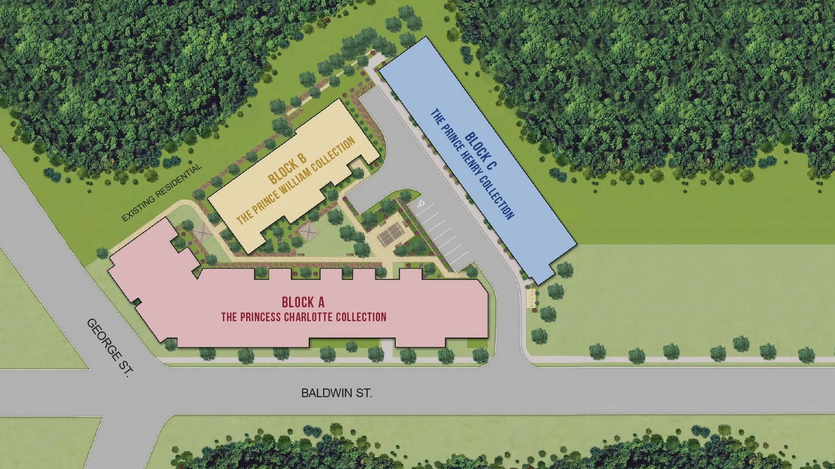 Prince George Landing Site Plan