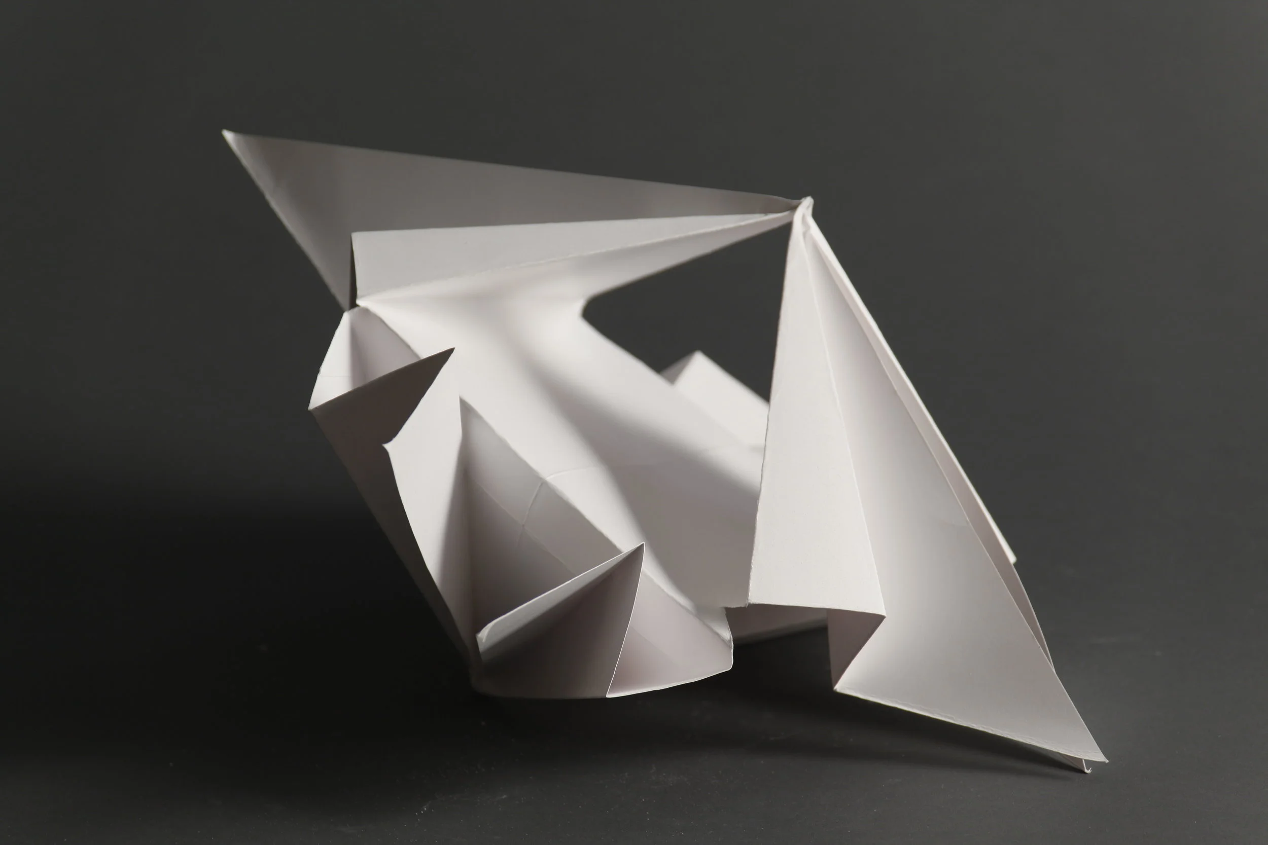    Here is an example of plaster, paper, and wood that I created in my 3-D art class. 