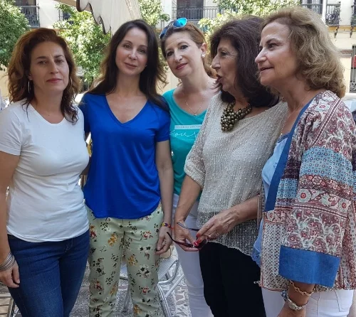 Foto: Ilma. Sra. Alaya en un encuentro anterior con miembros de FENCIS