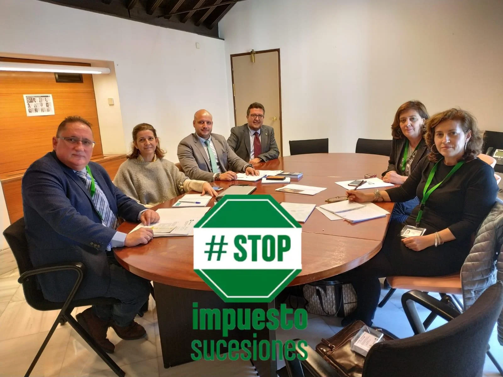 Directiva de STOP Impuesto Sucesiones junto con VOX