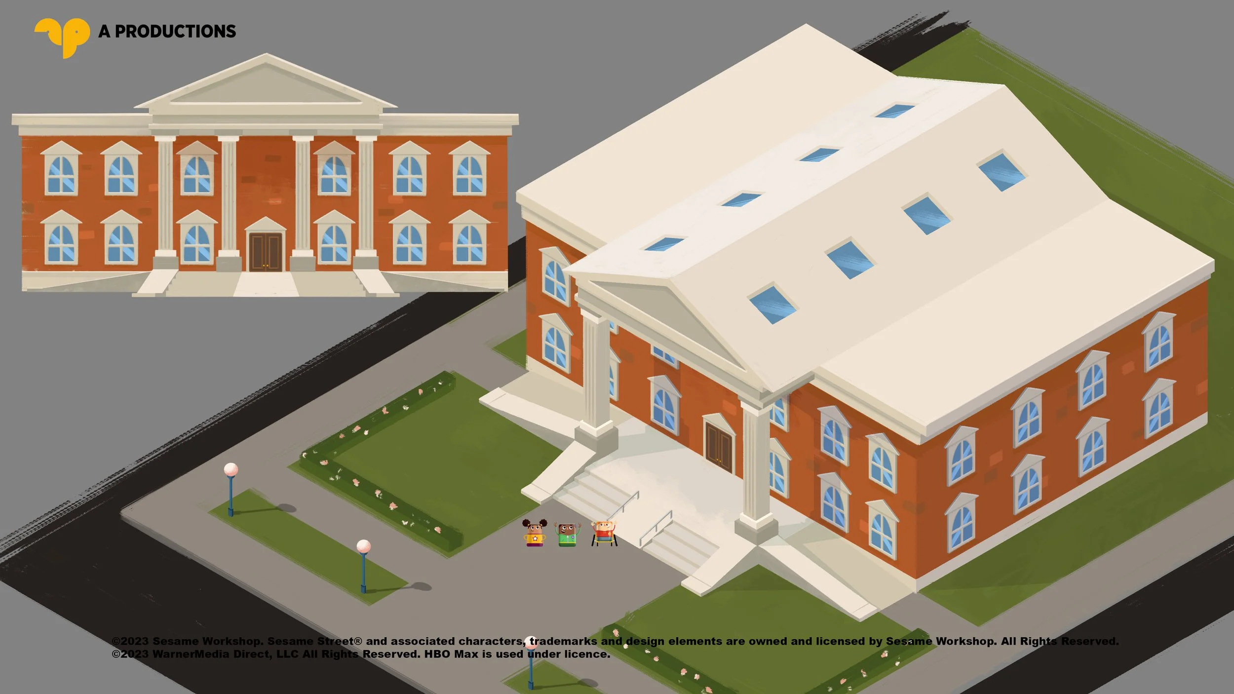 BEA'S BLOCK CITY HALL PAINT