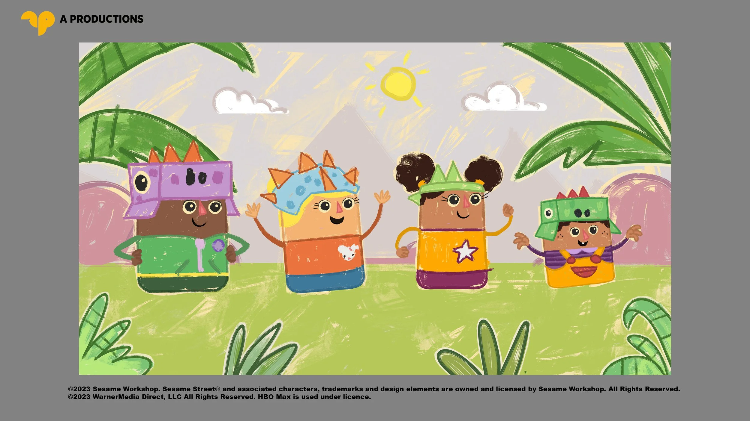 BEA'S BLOCK 'BLOCKASAURUS' HATS