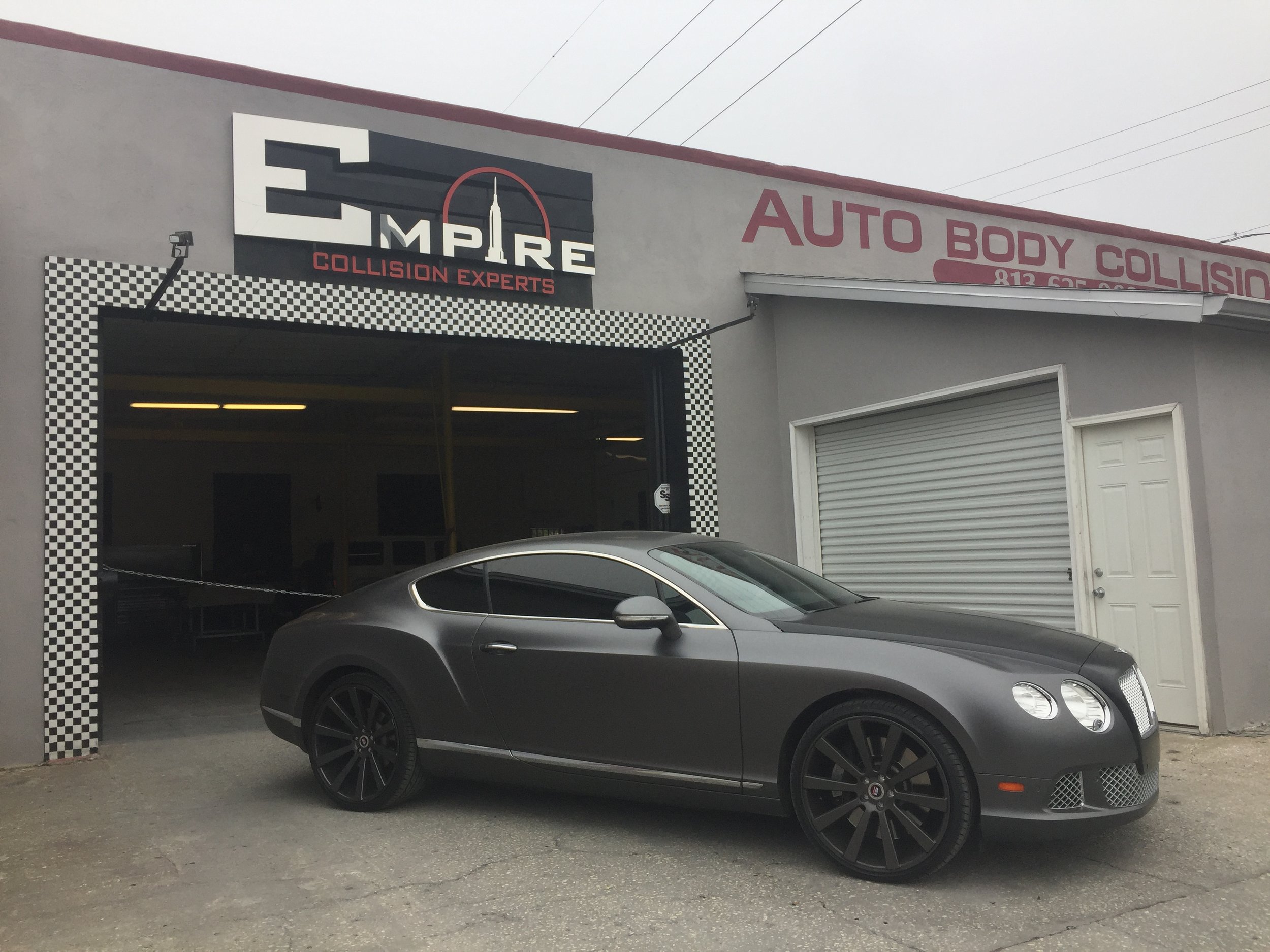 Black Bentley Continental 