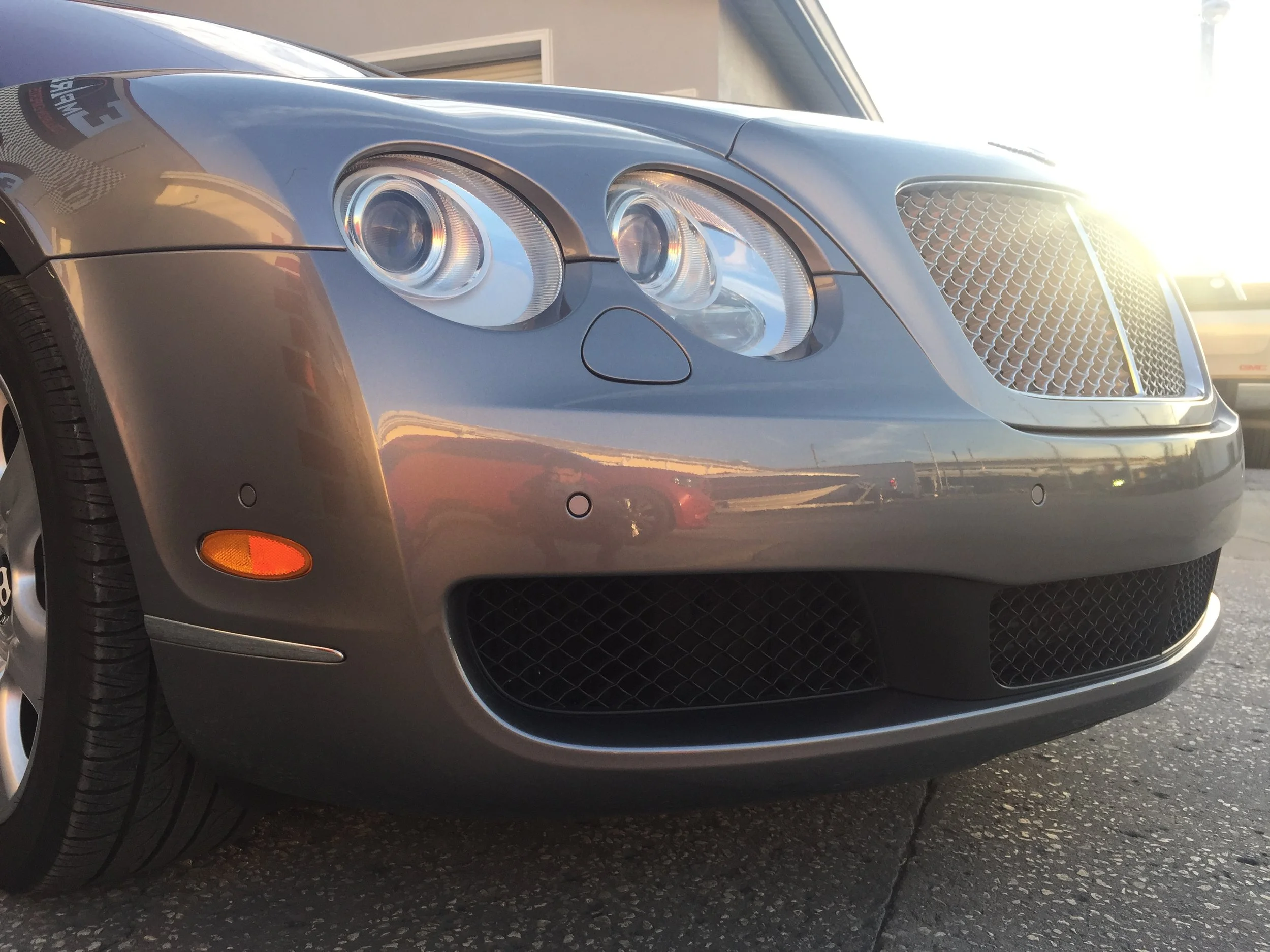 Tan Bentley Continental 