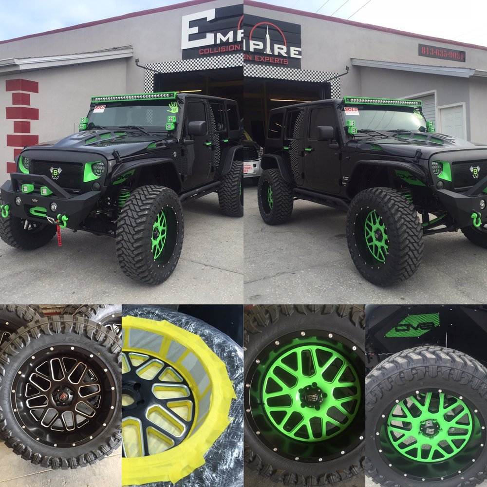 Black Custom Jeep Wrangler #6 — Empire Collision Experts