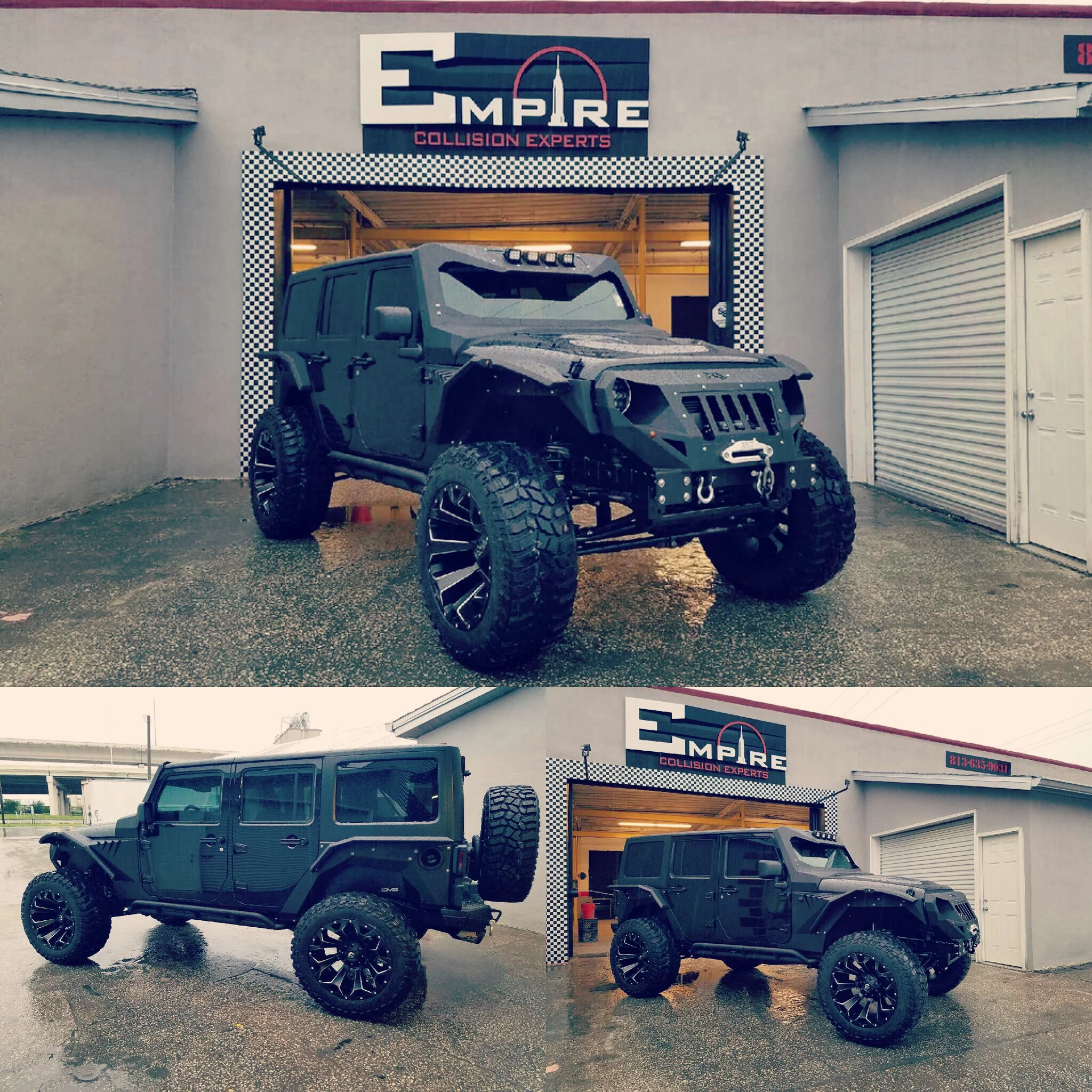 Black Custom Jeep Wrangler #7