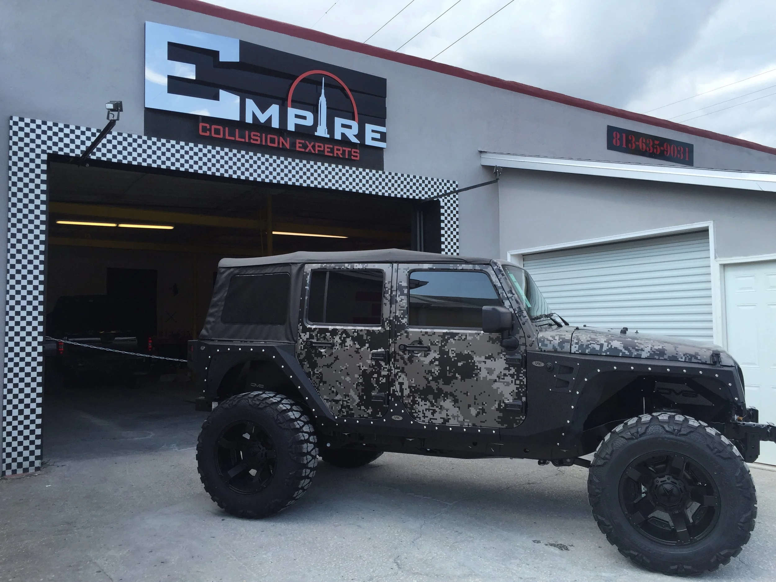 Camo Custom Jeep Wrangler