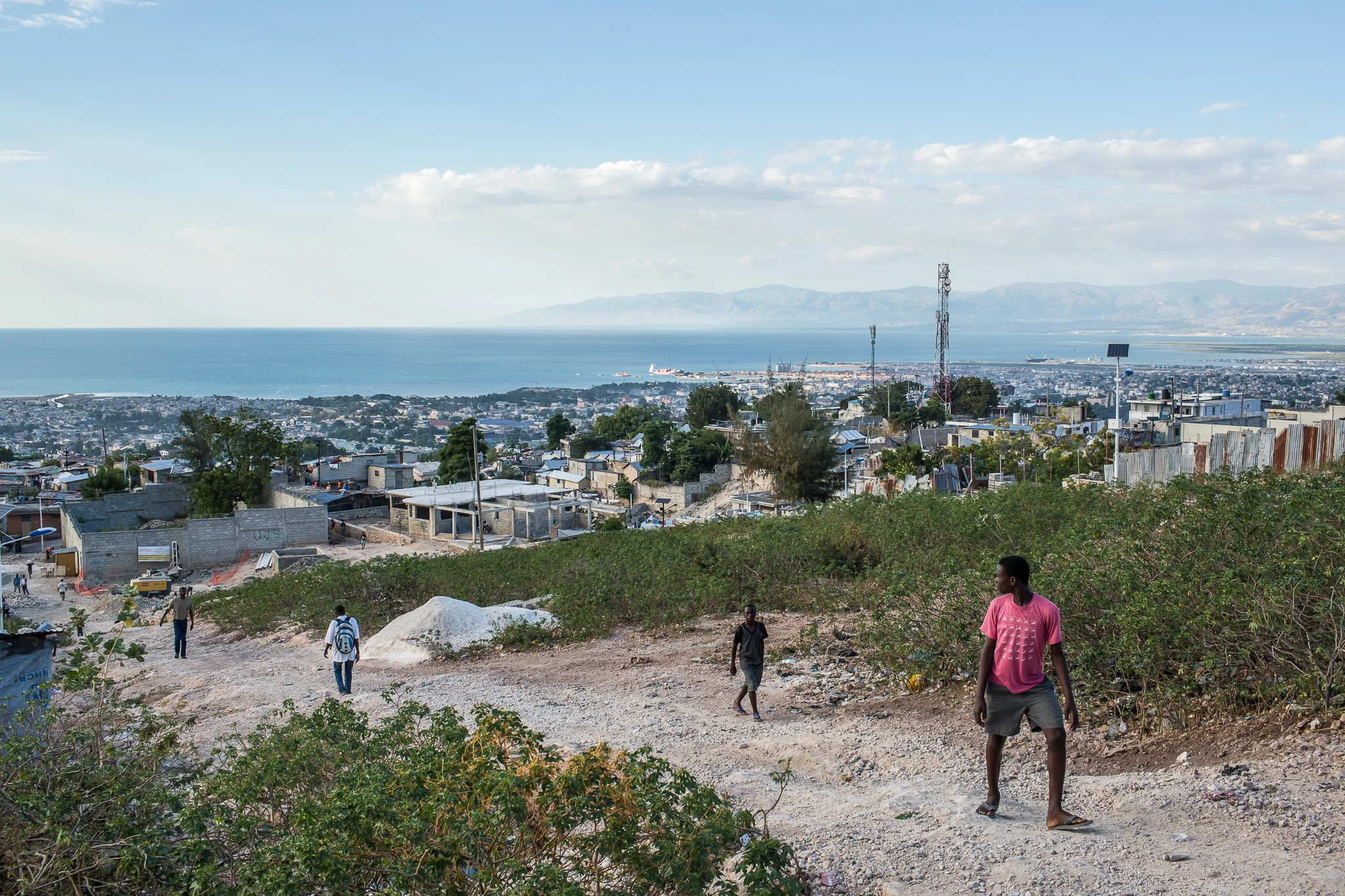 The Tapis Rouge neighborhood on Friday, December 19, 2014 in Port-au-Prince, Haiti.