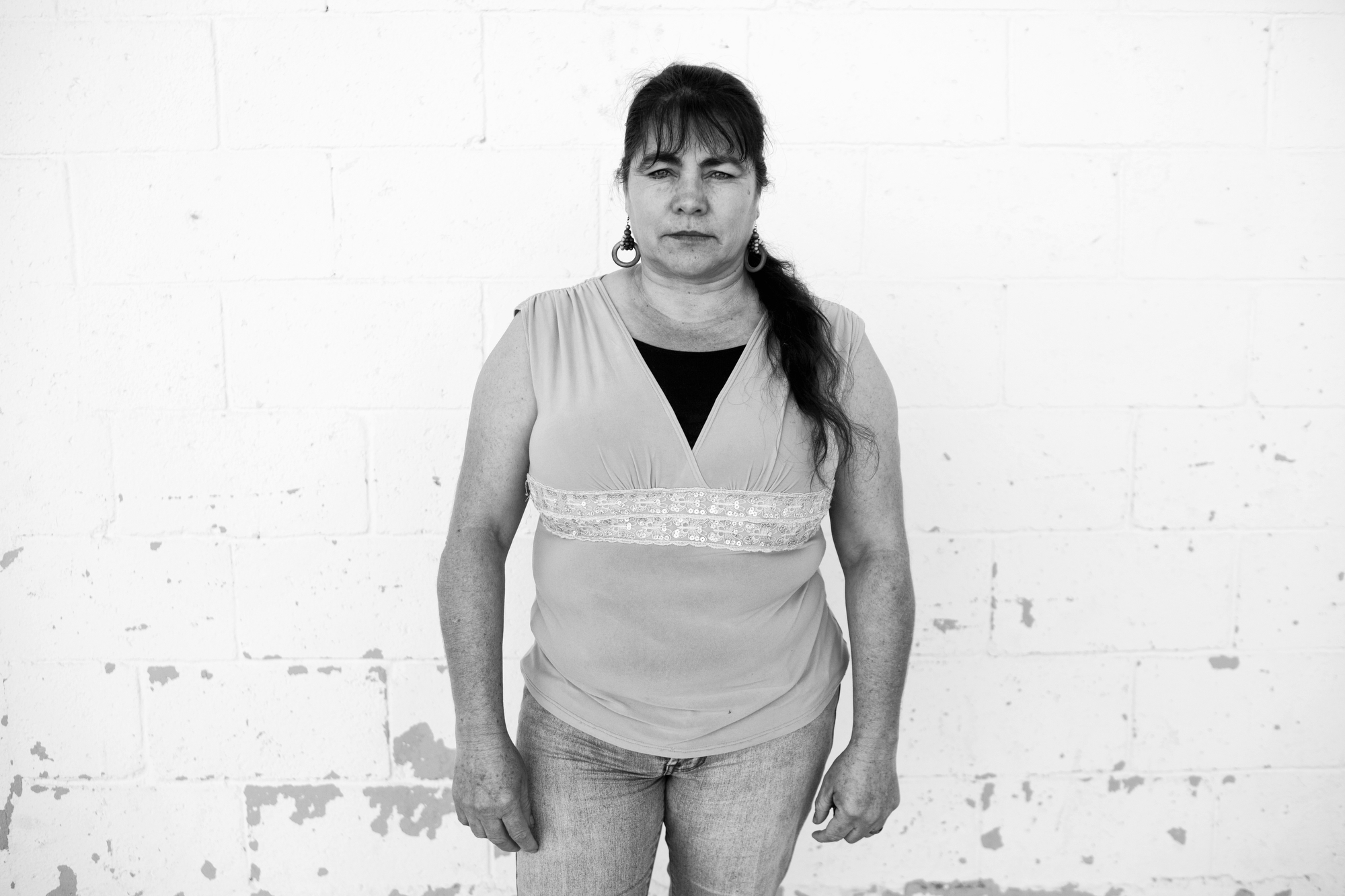  Lorena, 50, in prison for drug trafficking. 

As a result of Mexico's drug war, the number of women in prison for federal crimes has quadrupled in the past three years. In Mexico's deadliest city, Ciudad Juarez, an estimated 80 percent of female inm