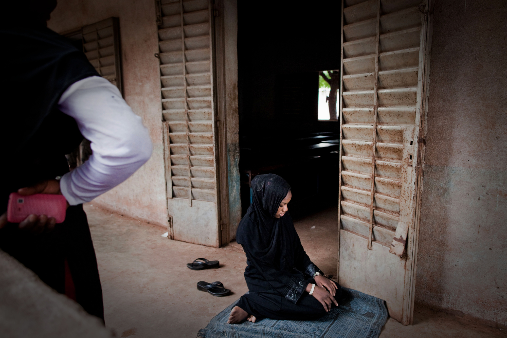  Bamako, Mali. OCTOBER 2013. A co-ed Islamic school in Bamako, Mali. Mali, a predominantly Muslim country, has been known for it�s vibrant culture, rich ancient Islamic history, religious tolerance and joyful music and dance. Yet much of this culture