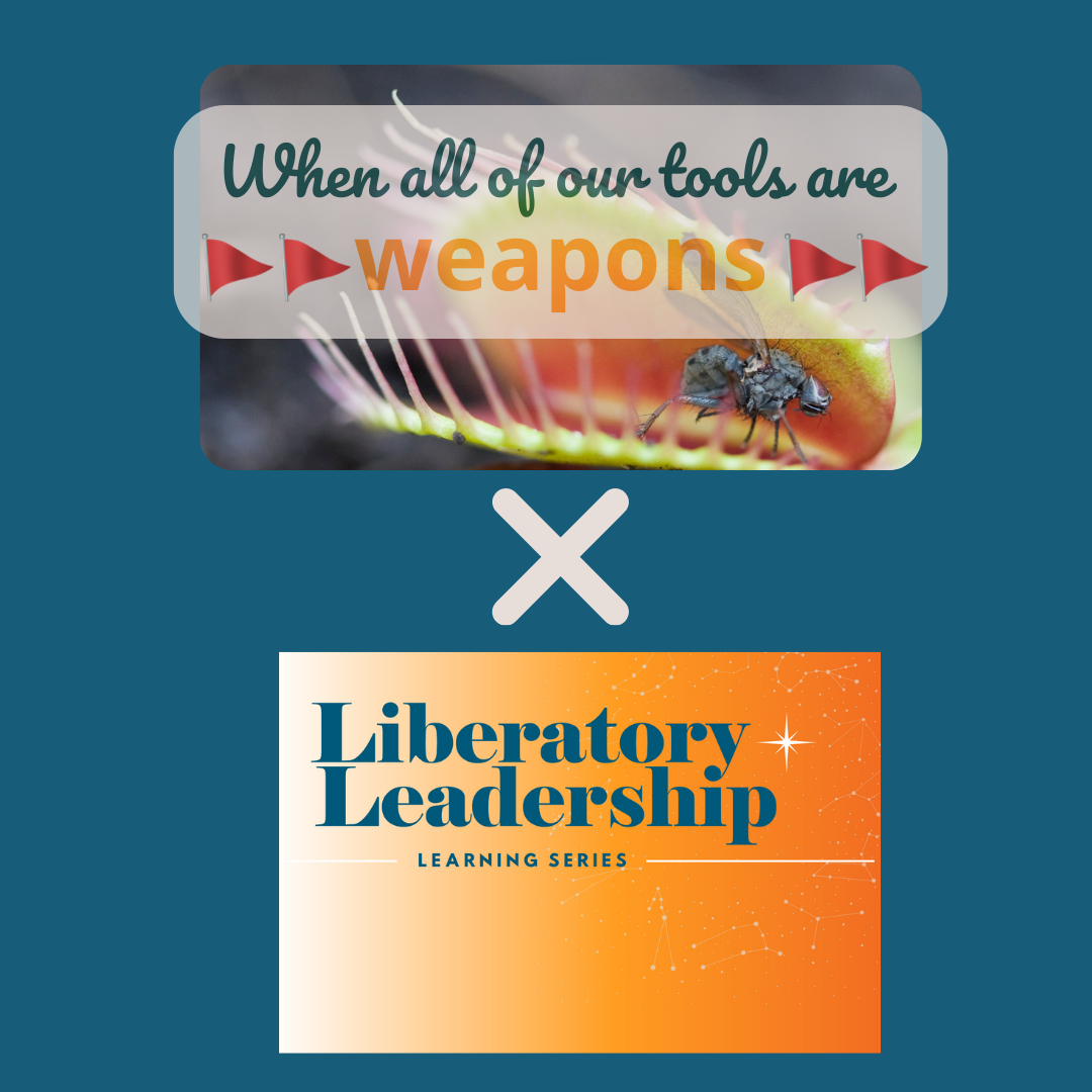 When All Of Our Tools Are Weapons