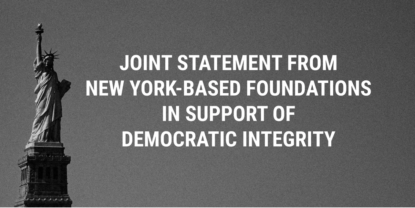 Explore our joint statement in support of democratic integrity.
