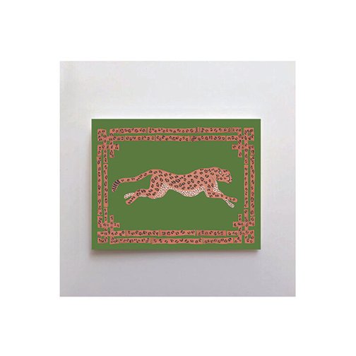 Bibiana Greeting Card Green