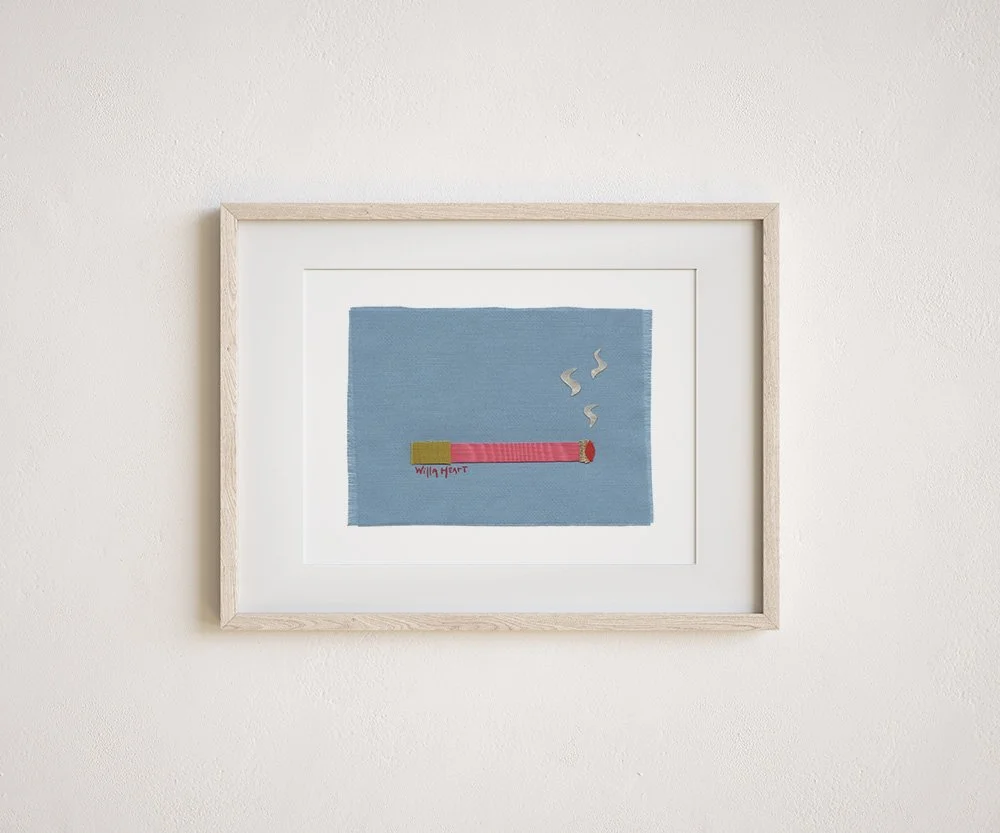 Thordis the fabric cigarette art print by willa heart.jpg