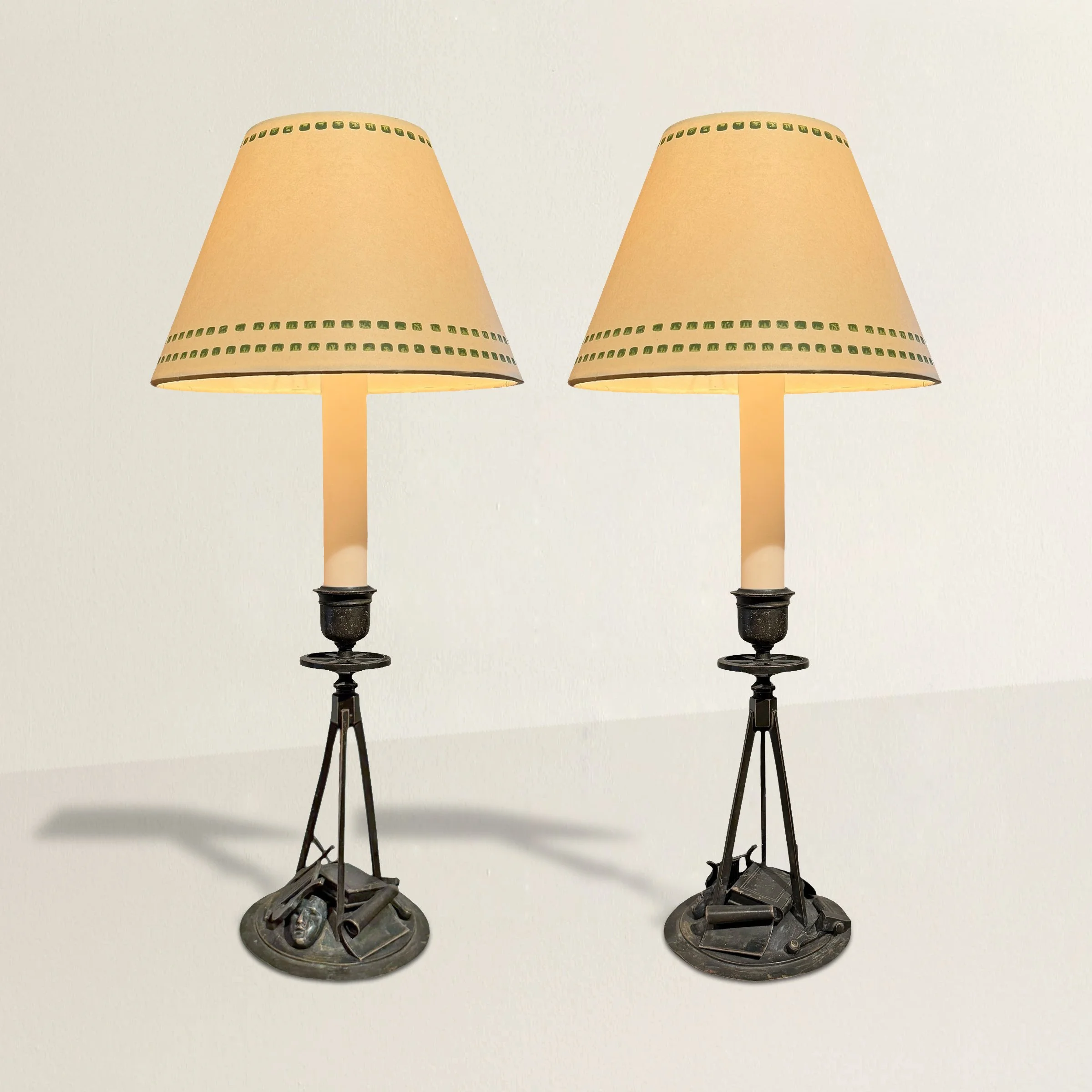French Empire Candlestick Lamps.jpg
