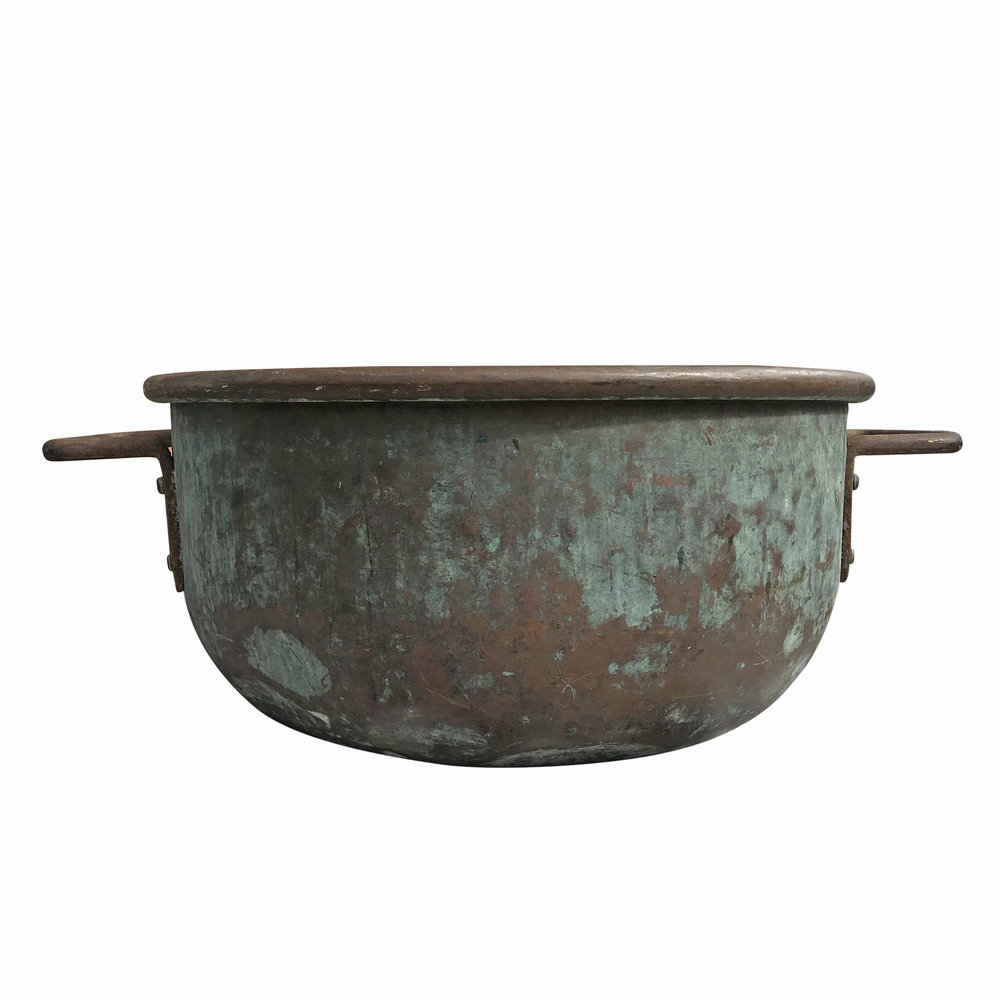 Early 20th Century American Copper Confectioner's Pot — RIGHT