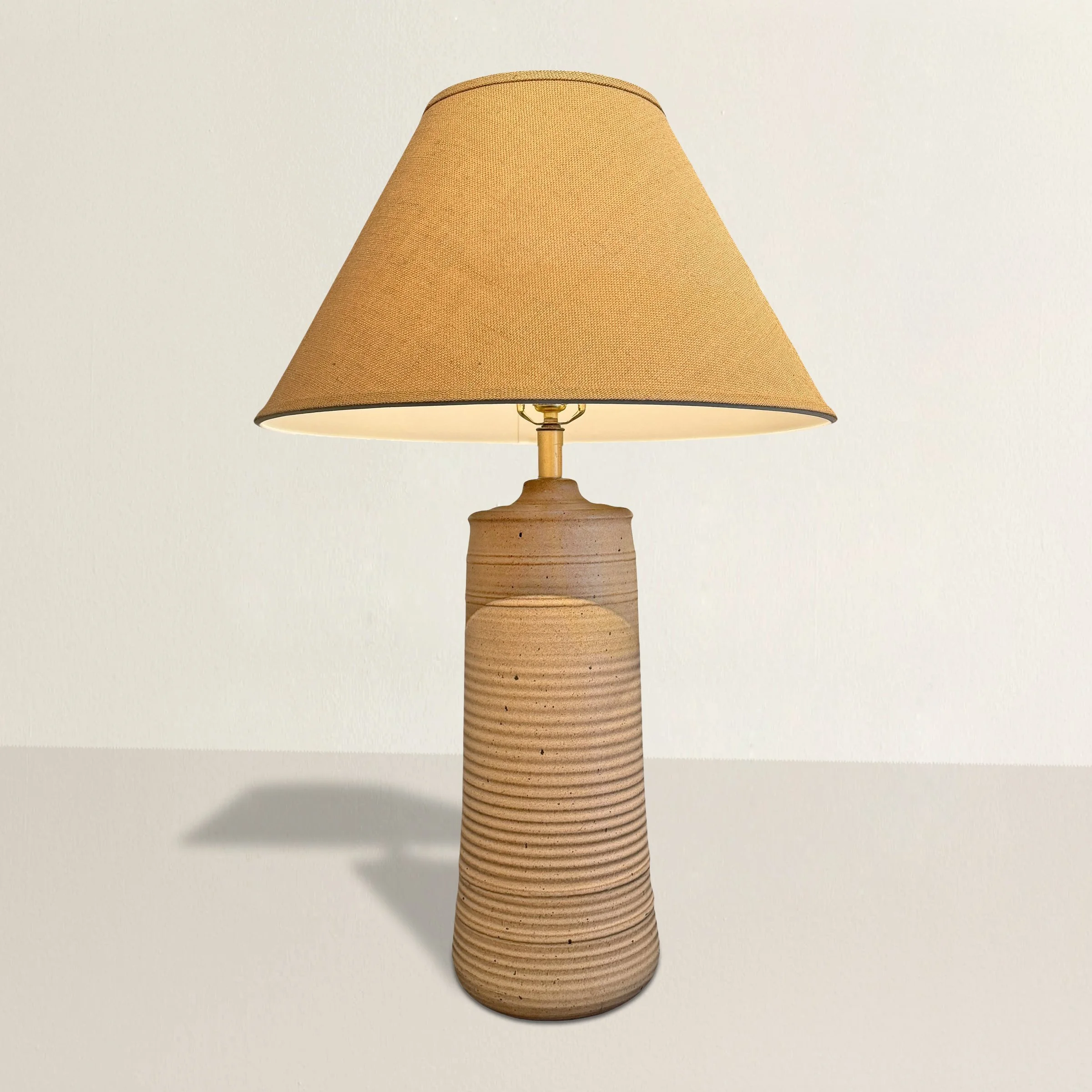 Monumental American Studio Pottery Table Lamp
