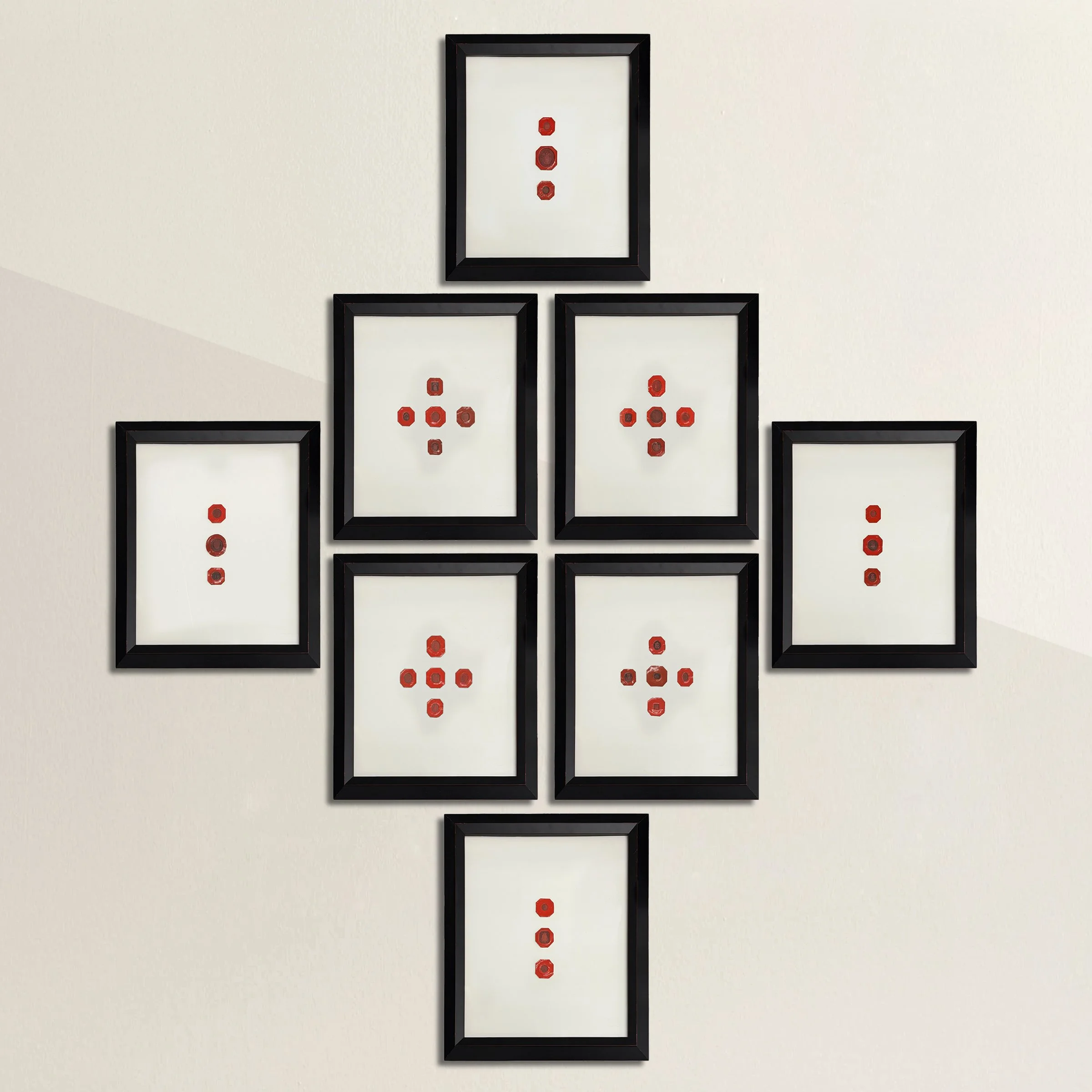 Full Set of Framed Wax Seals.jpg