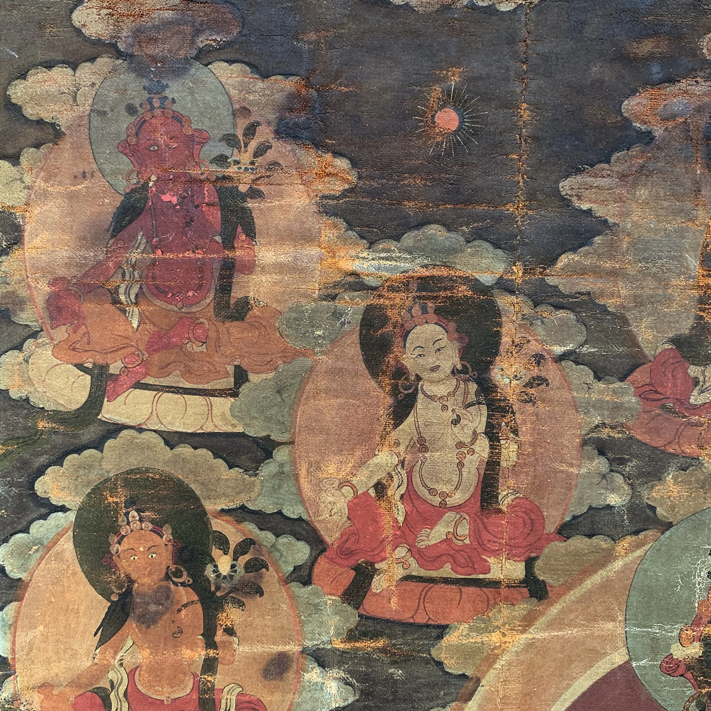 18th Century Tibetan Thangka with Green Tara 5.jpg