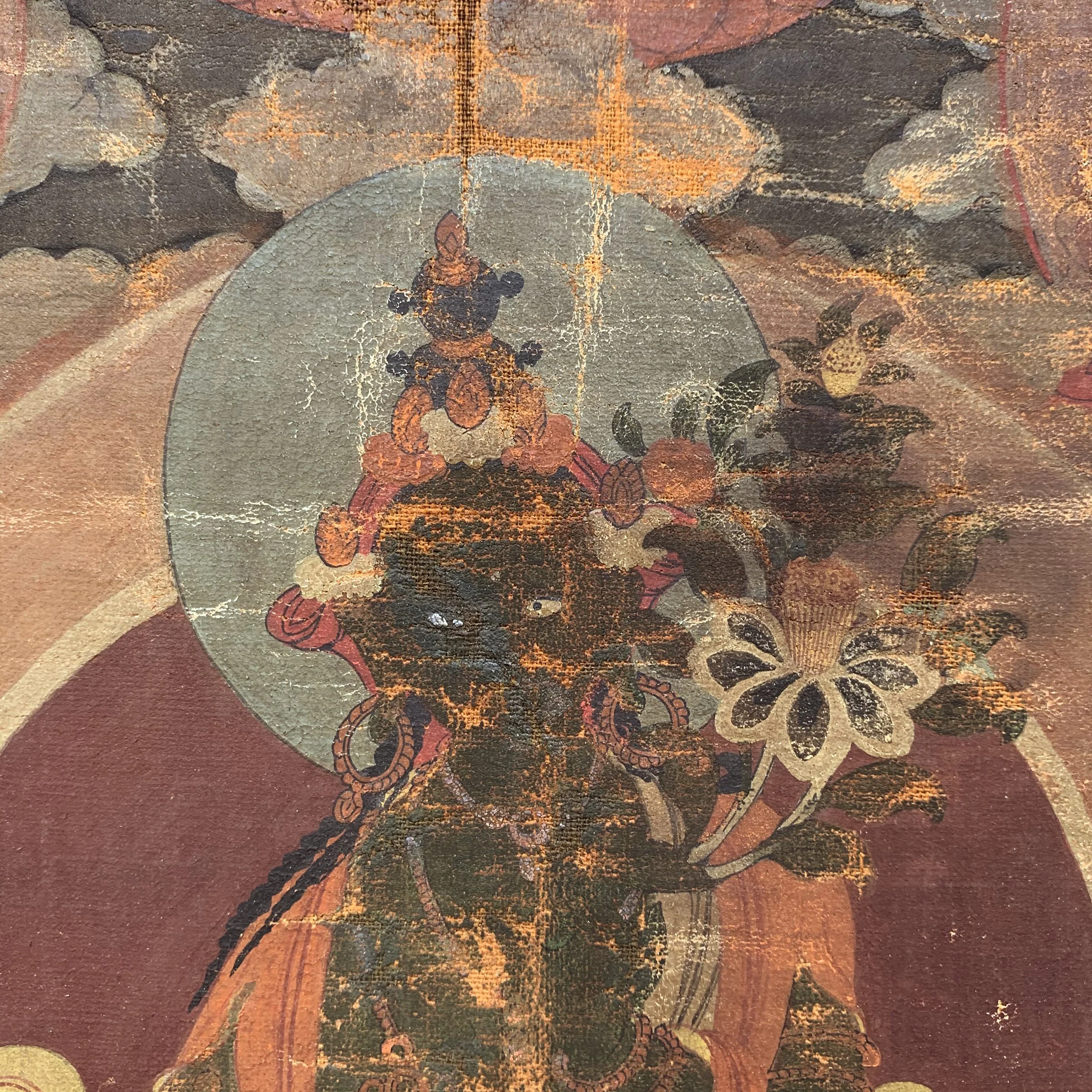 18th Century Tibetan Thangka with Green Tara 3.jpg