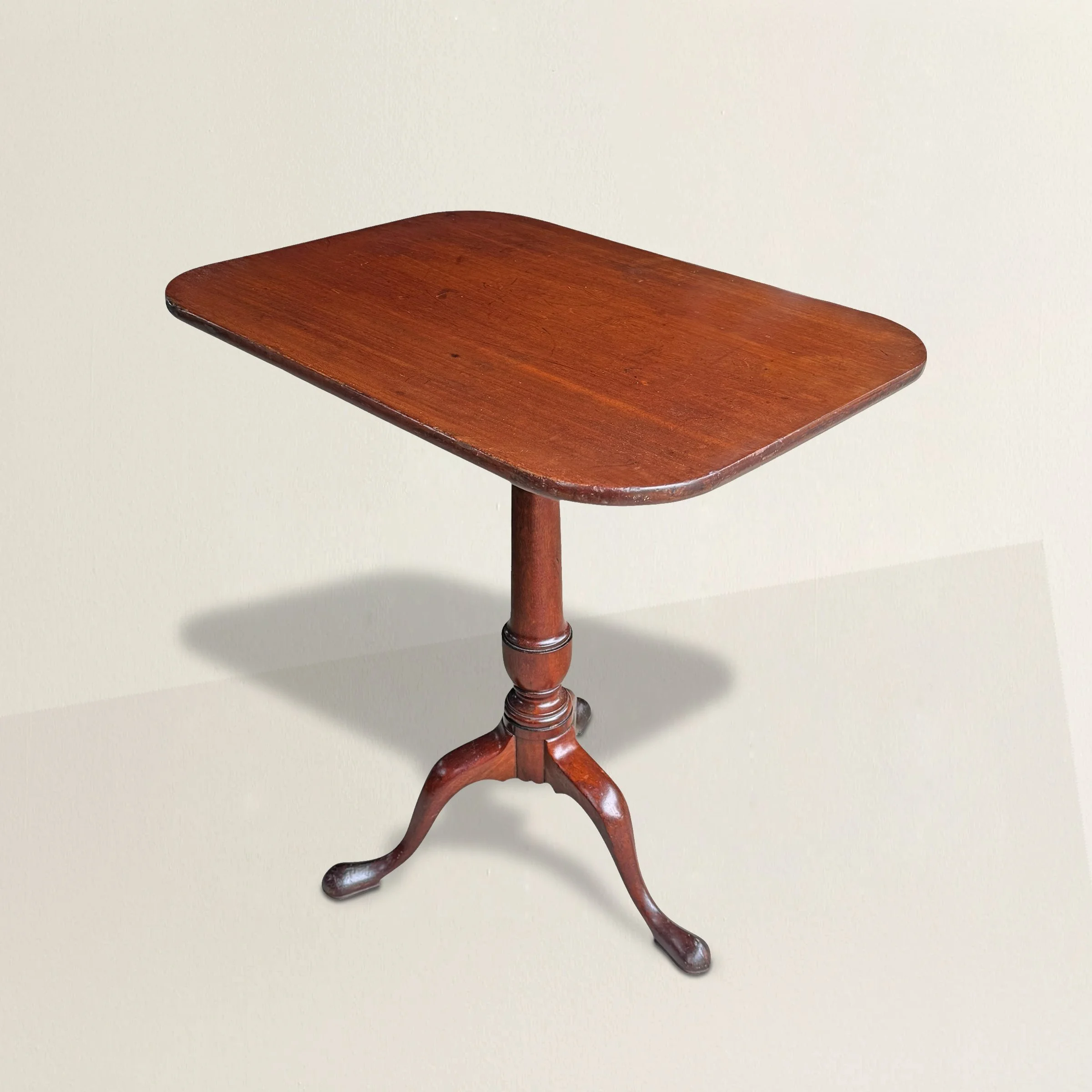 19th Century American Rectangular Tilt Top Table.jpg