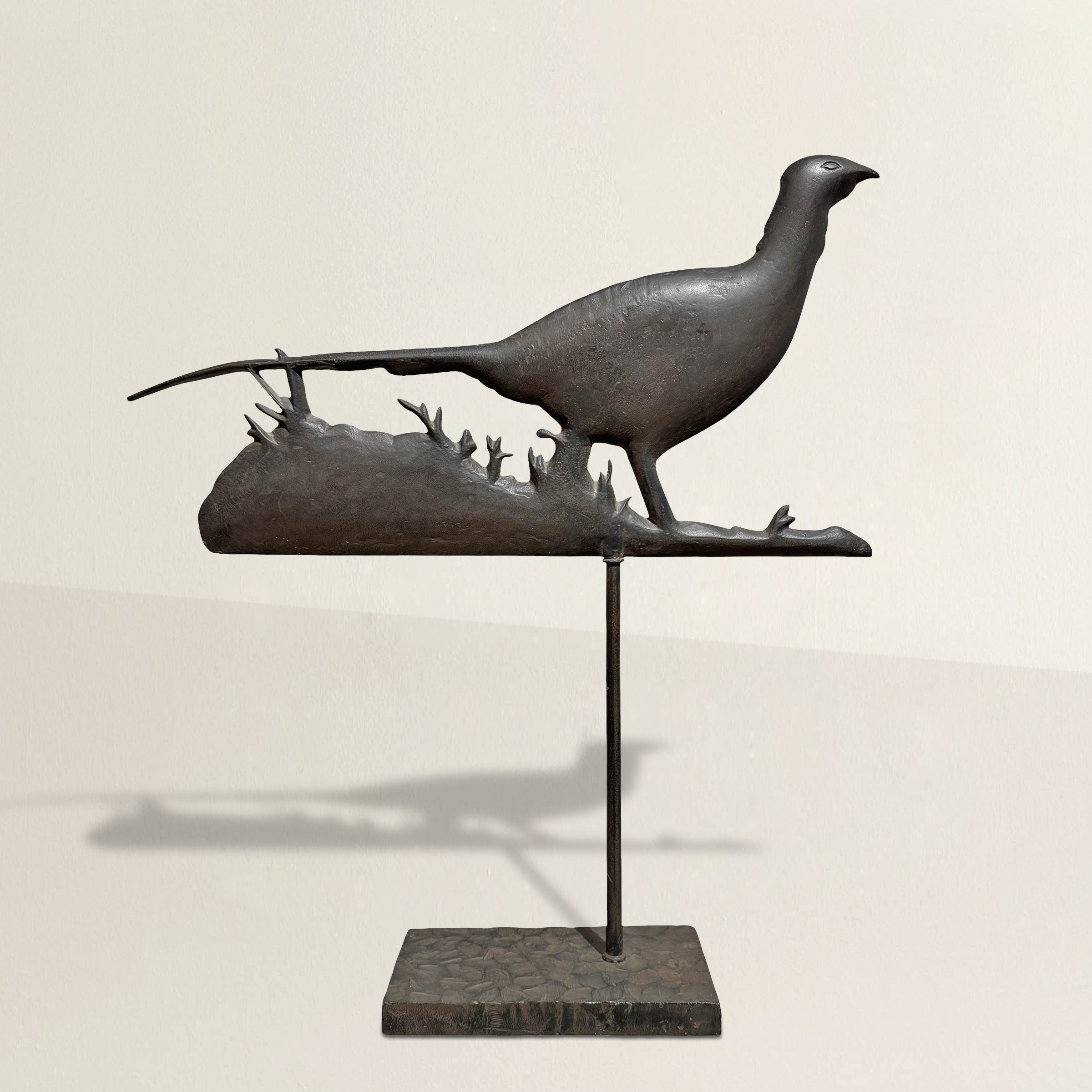 Wrought Iron Pheasant Sign.jpg