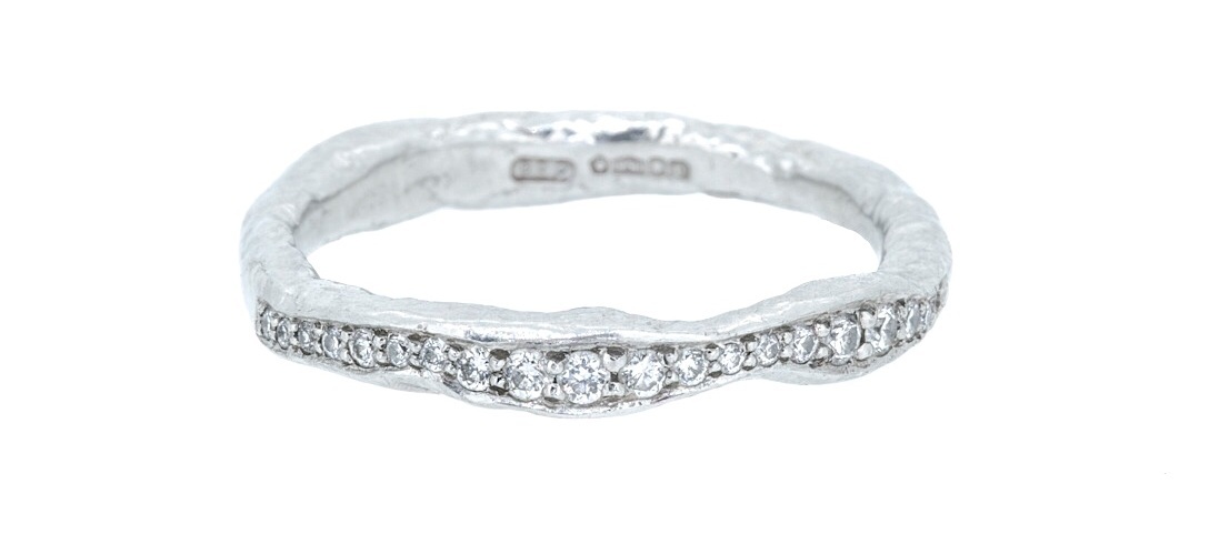Micro pave set diamonds