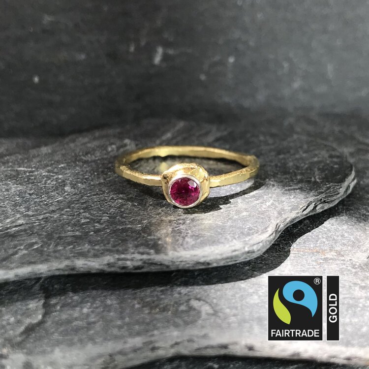 Ruby aura ring