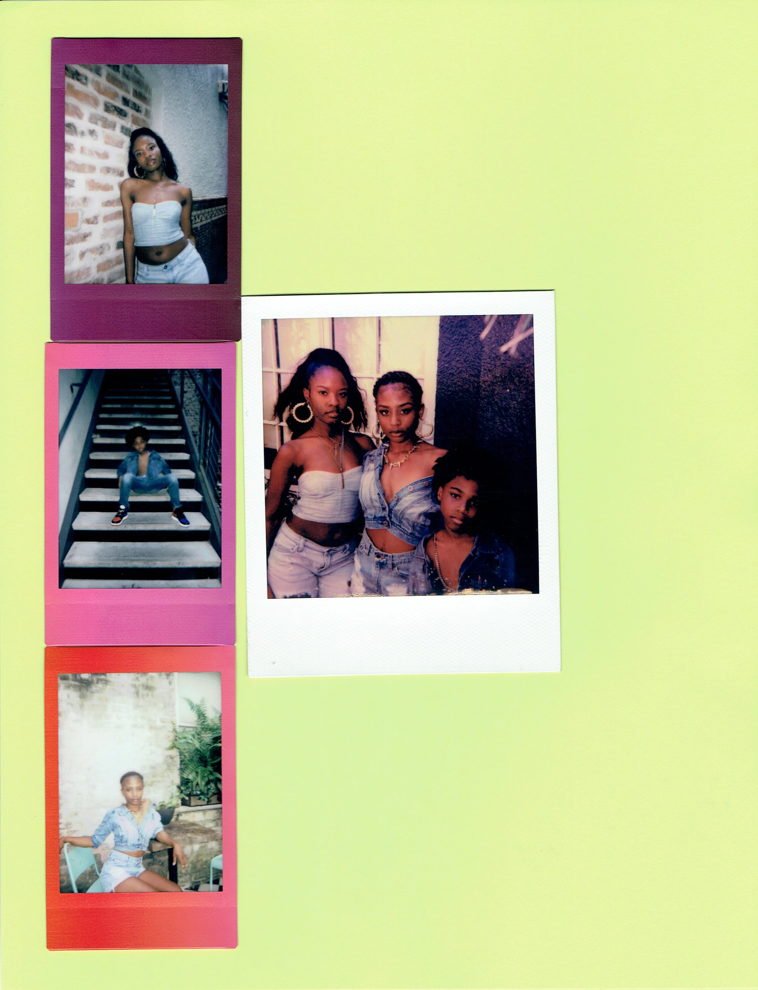 4X3 POLAROIDS CAPTURE BY: DIAMON HURST 2X3 POLARIODS CAPTURED BY: TEH JAI’LYN