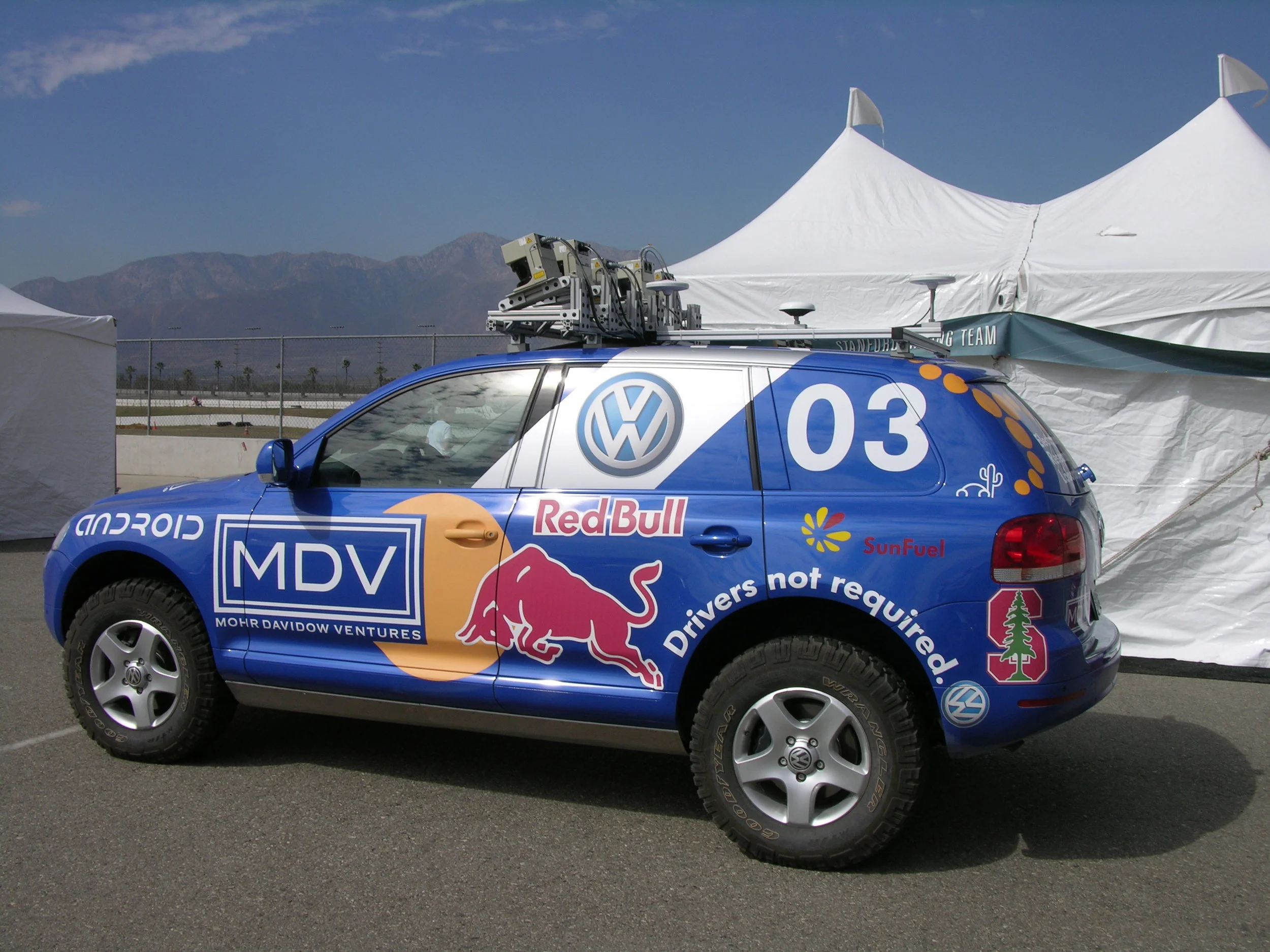 From the 2005 Grand Challenge at the California Speedway. Source: CC licensed Flickr image.