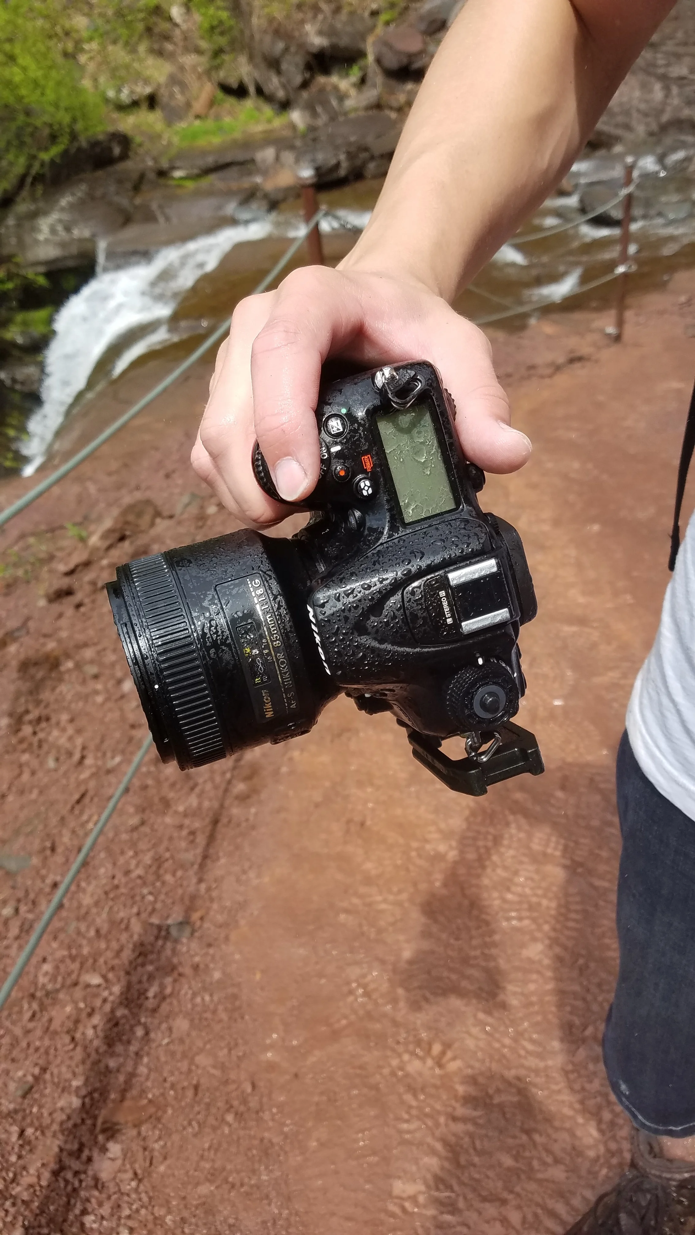 this camera has taken a beating over the past two or so years credit: melanie olivieri