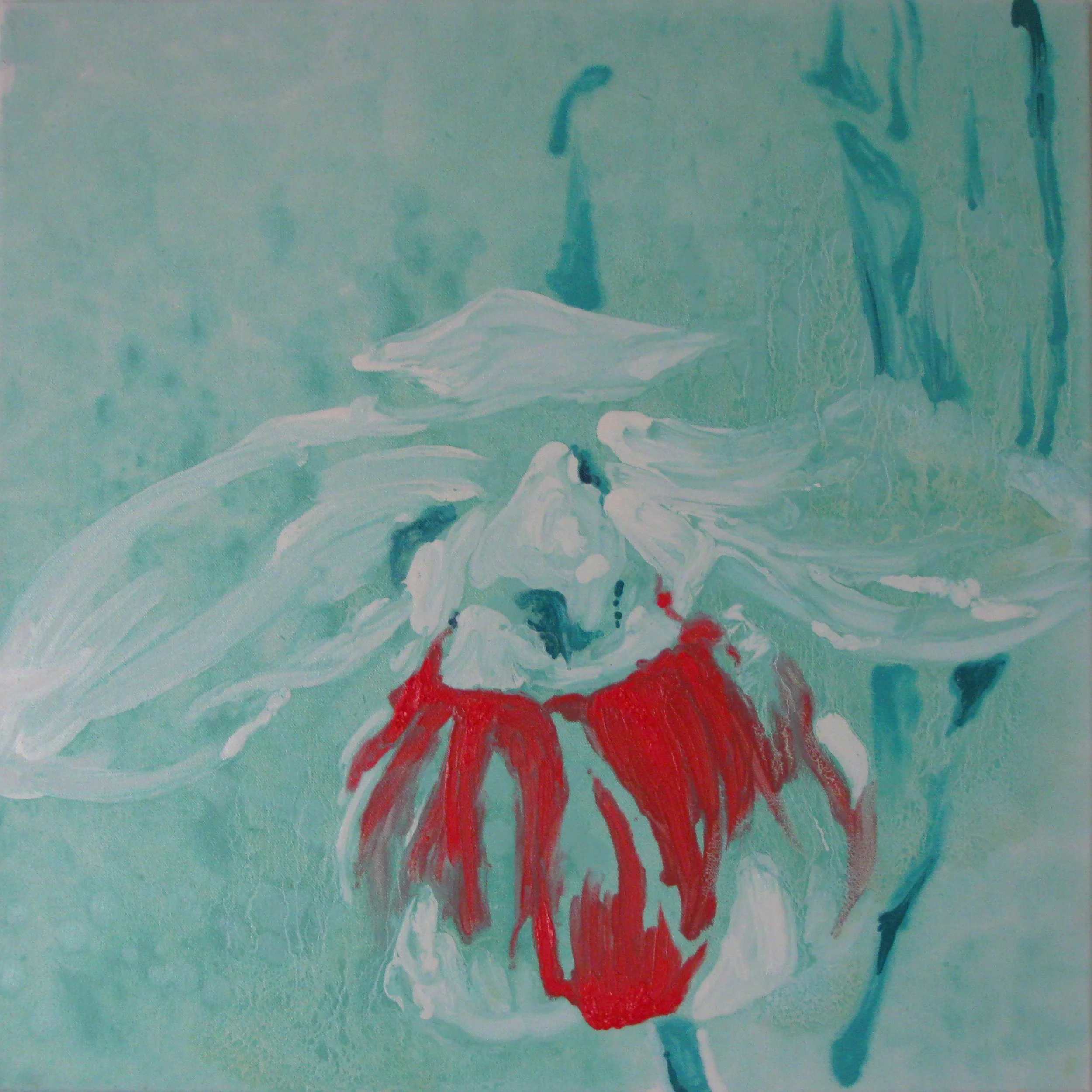 'Lady Slipper'. Oil paint on canvas. 2011. 20"x20"