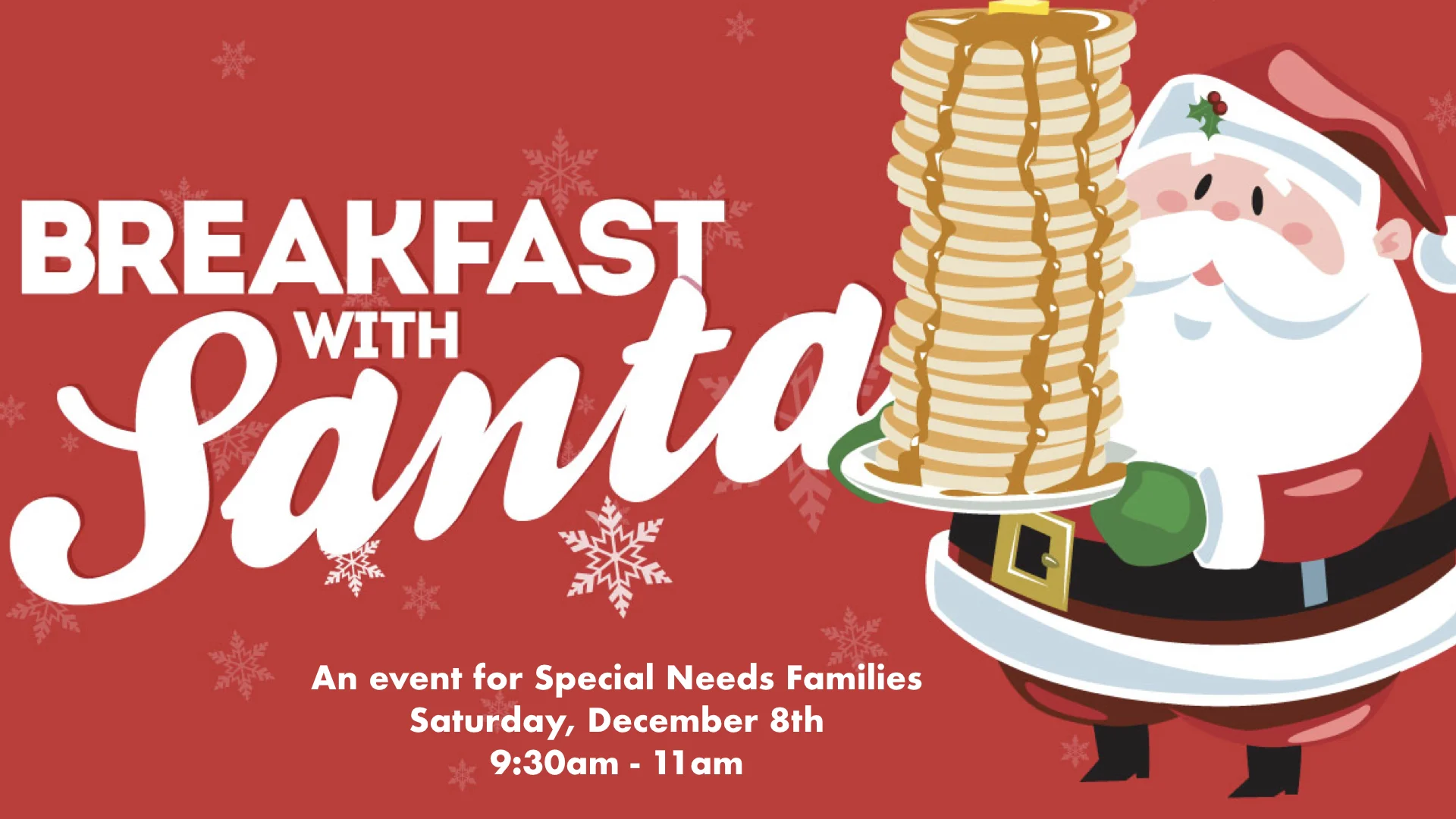 Pancake Breakfast with Santa