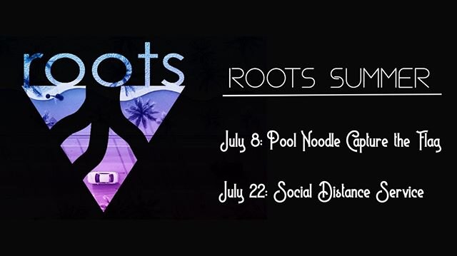 We had a blast at our social distance service this past Wednesday! Here's a look at what's coming up with Roots this summer.