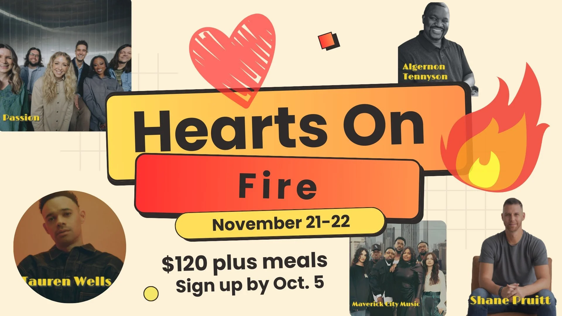 Sign up soon and lock in your spot for a great weekend!