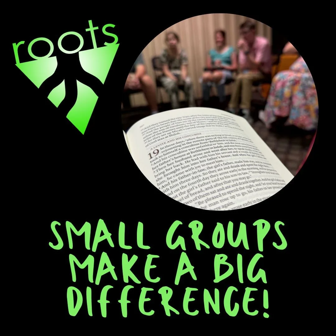 A small group can have a big impact! Don't miss tomorrow at 10 am.